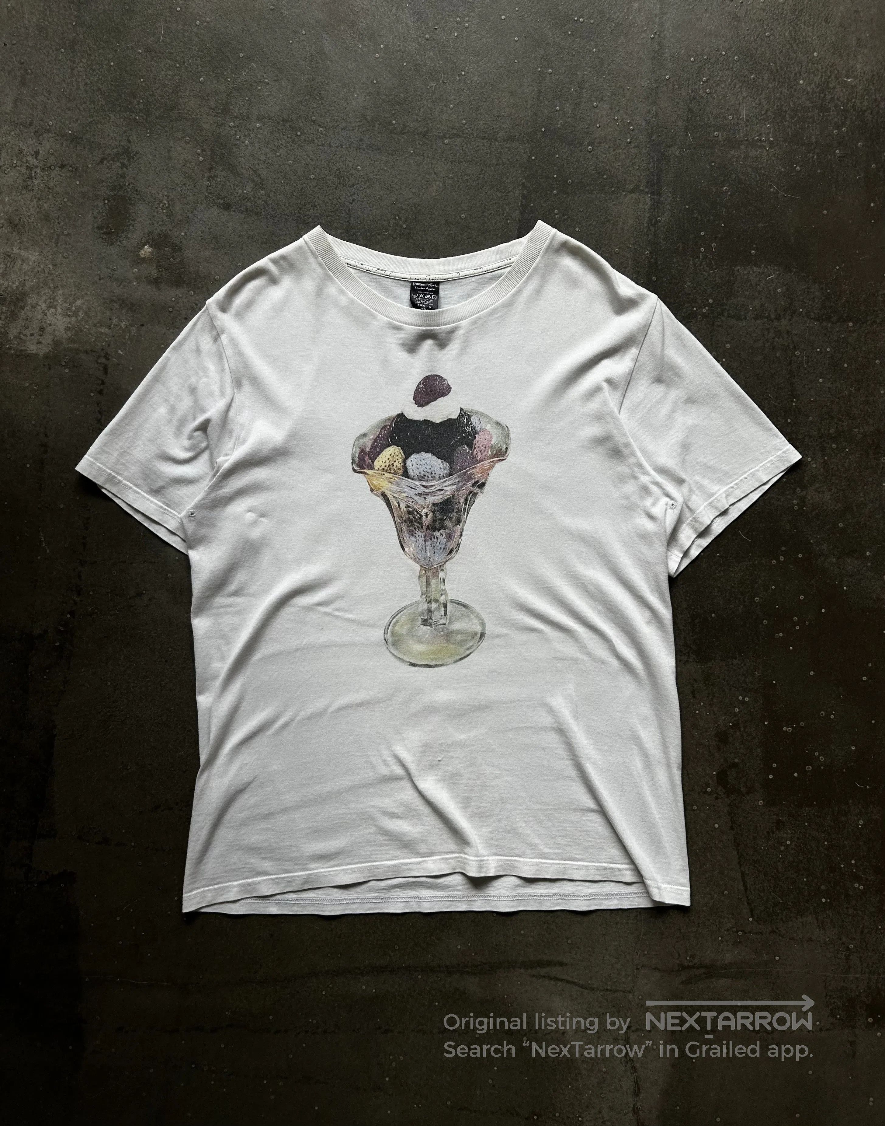 Number (N)ine Number (N)ine 09 Ice Cream Print Tee. Size US L / EU 52-54 / 3 - 1 Thumbnail