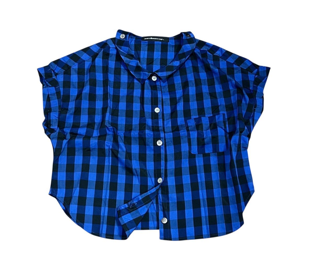 Issey Miyake Vintage mercibeaucoup sleeveless plaid shirt Size US M / EU 48-50 / 2 - 1 Thumbnail
