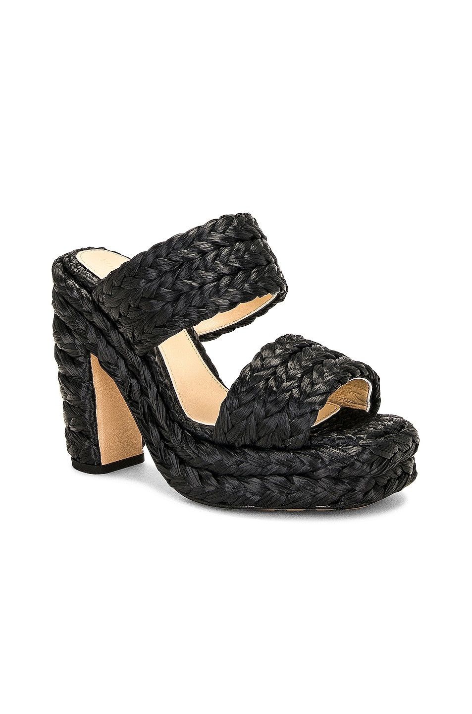 Bottega Veneta o1n1vont1125 Canalazzo Sandals in Black Size US 6.5 / IT 36.5 - 2 Thumbnail