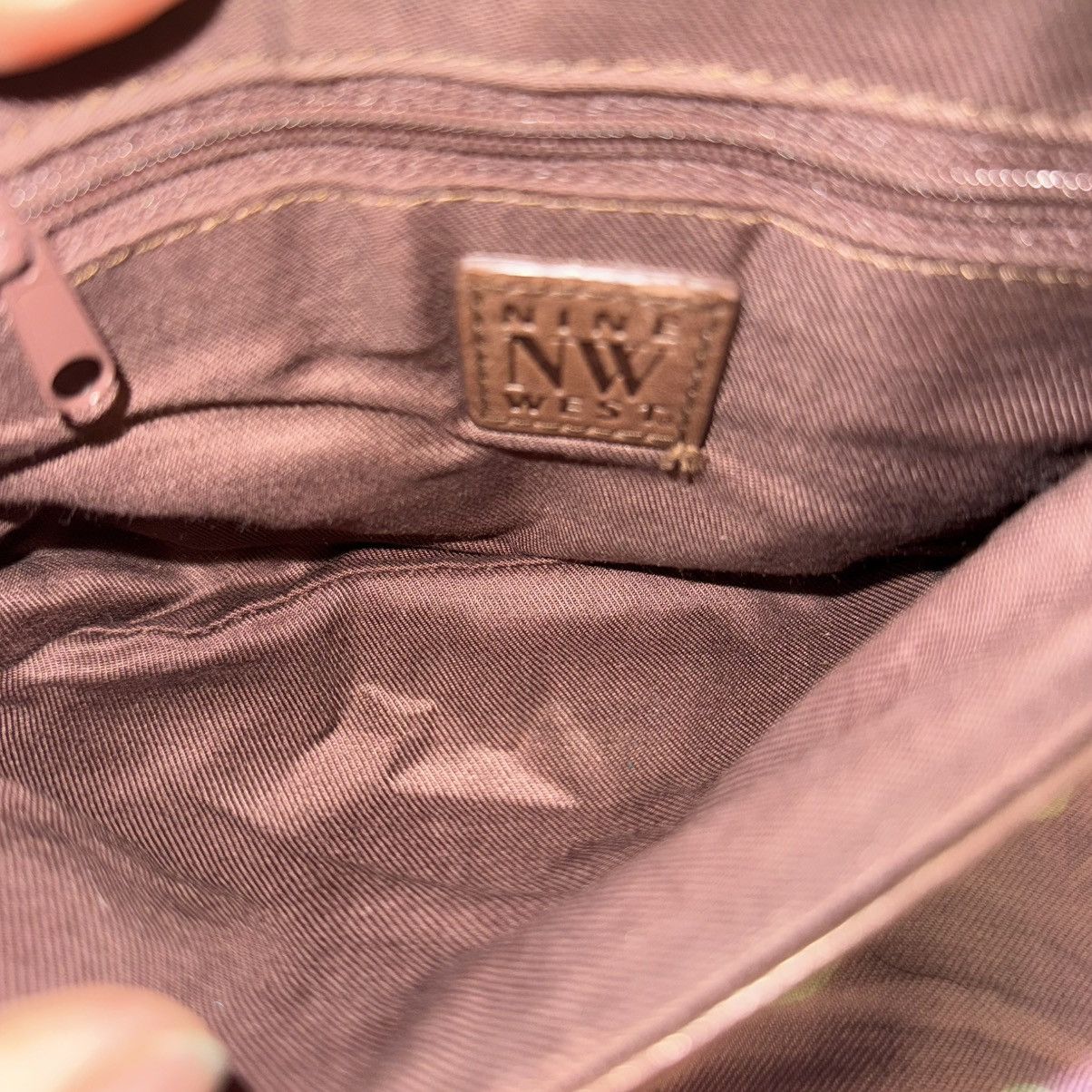 Nine West Nine West small brown leather crossbody/handbag Size ONE SIZE - 8 Thumbnail