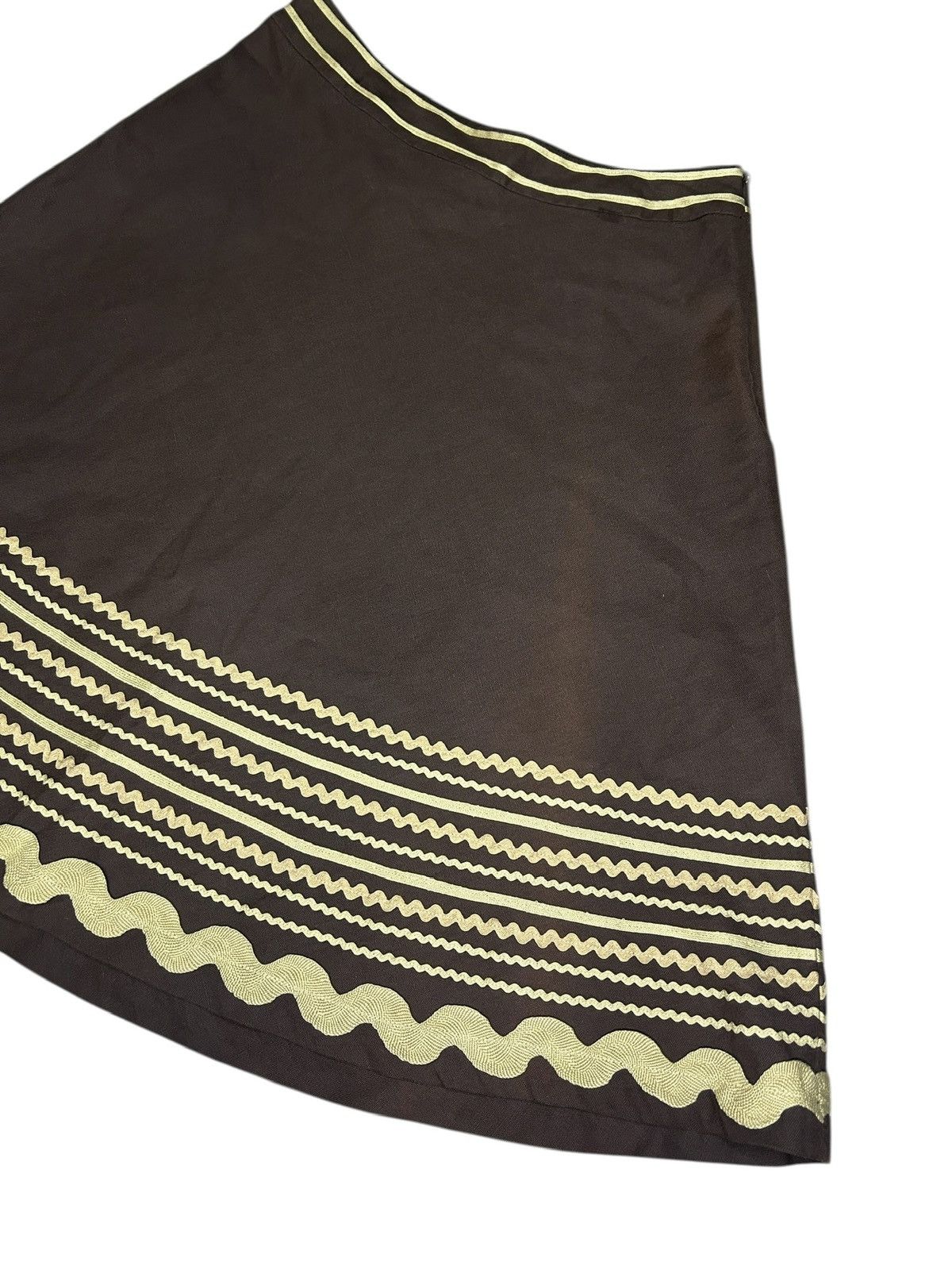 Moschino 00s Appliqué Skirt Size 28" / US 6 / IT 42 - 6 Thumbnail