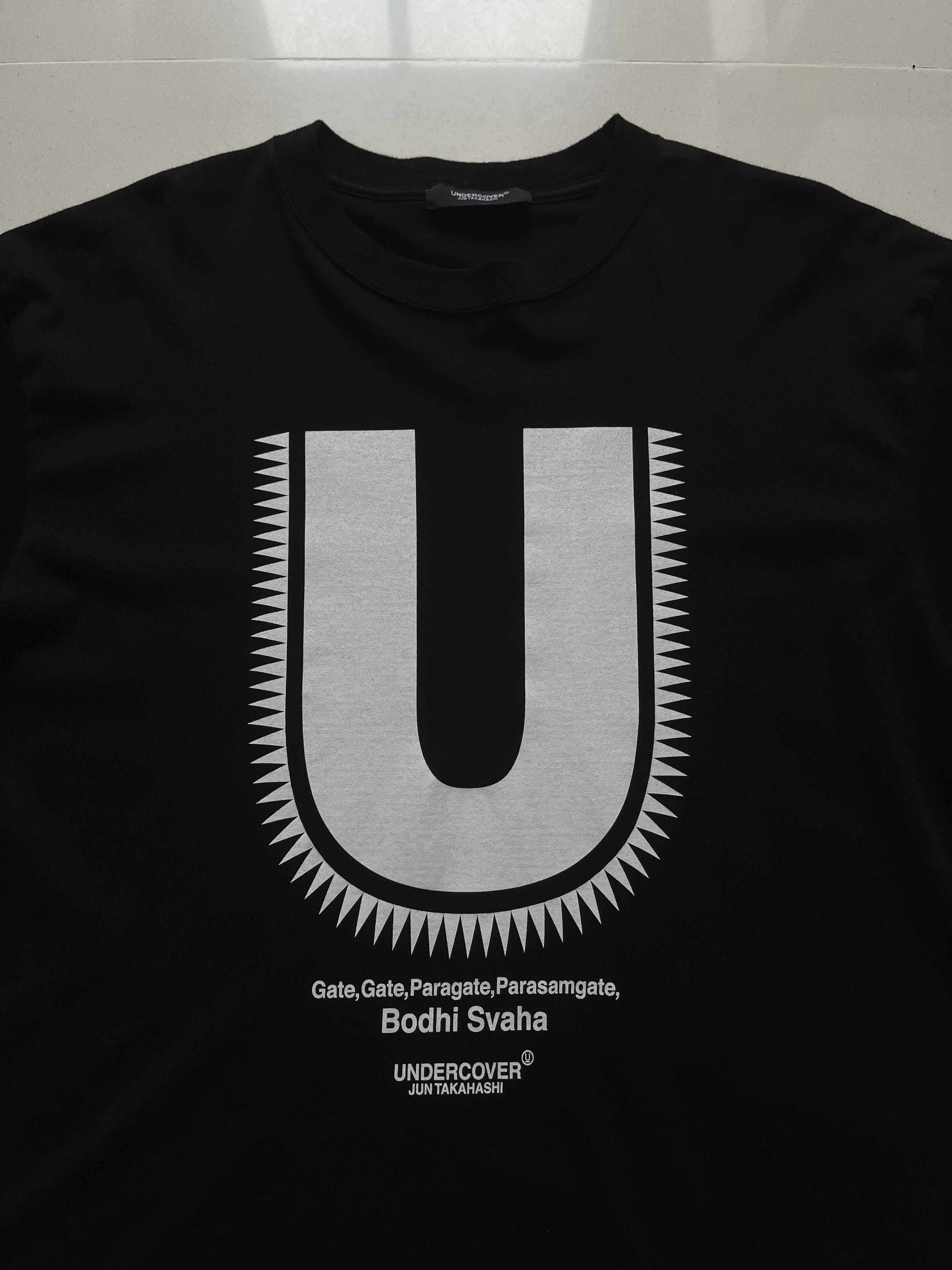 Undercover Undercover Bodhi Svaha T-Shirt Black Size 4 (L) Size US L / EU 52-54 / 3 - 2 Thumbnail