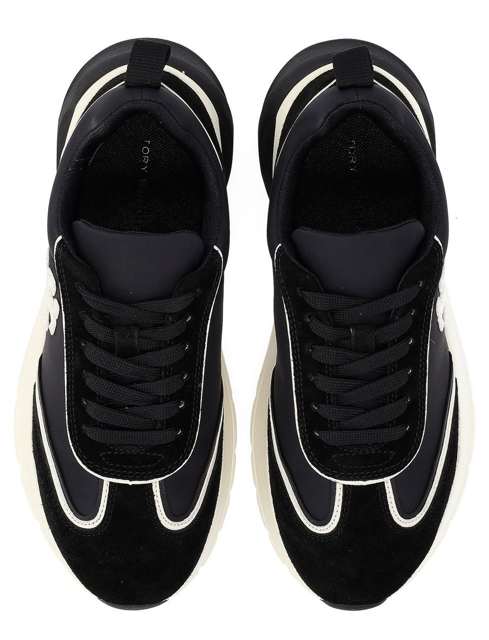 Tory Burch o1s22i1n1024 Good Luck Sneakers in Black Size US 6 / IT 36 - 5 Thumbnail
