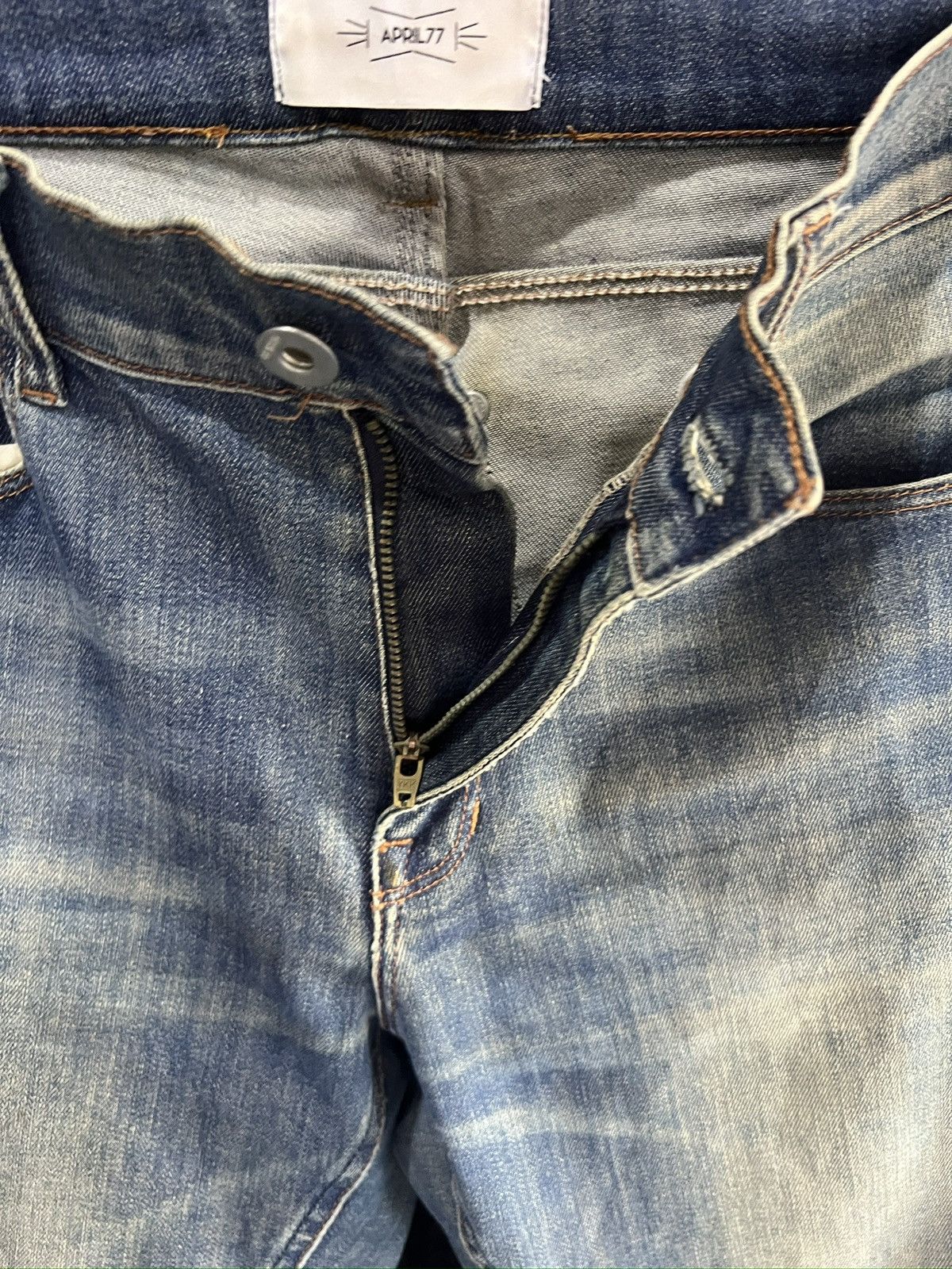 April 77 🔥April 77 Distressed Denim Size US 31 - 11 Thumbnail