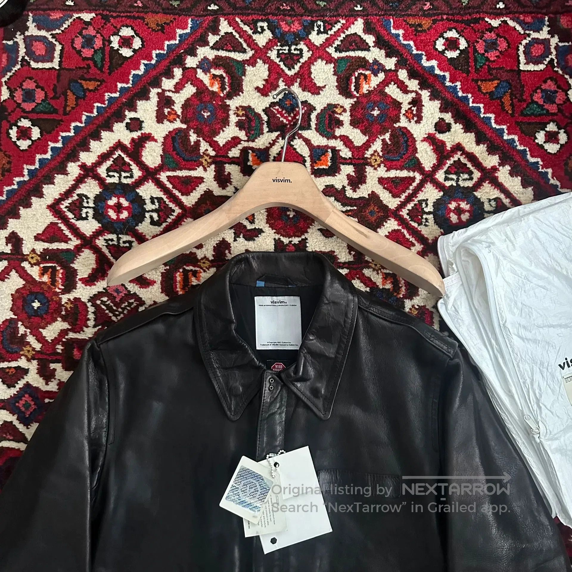 Visvim visvim elmendorf leather jacket size m. Size US M / EU 48-50 / 2 - 4 Thumbnail