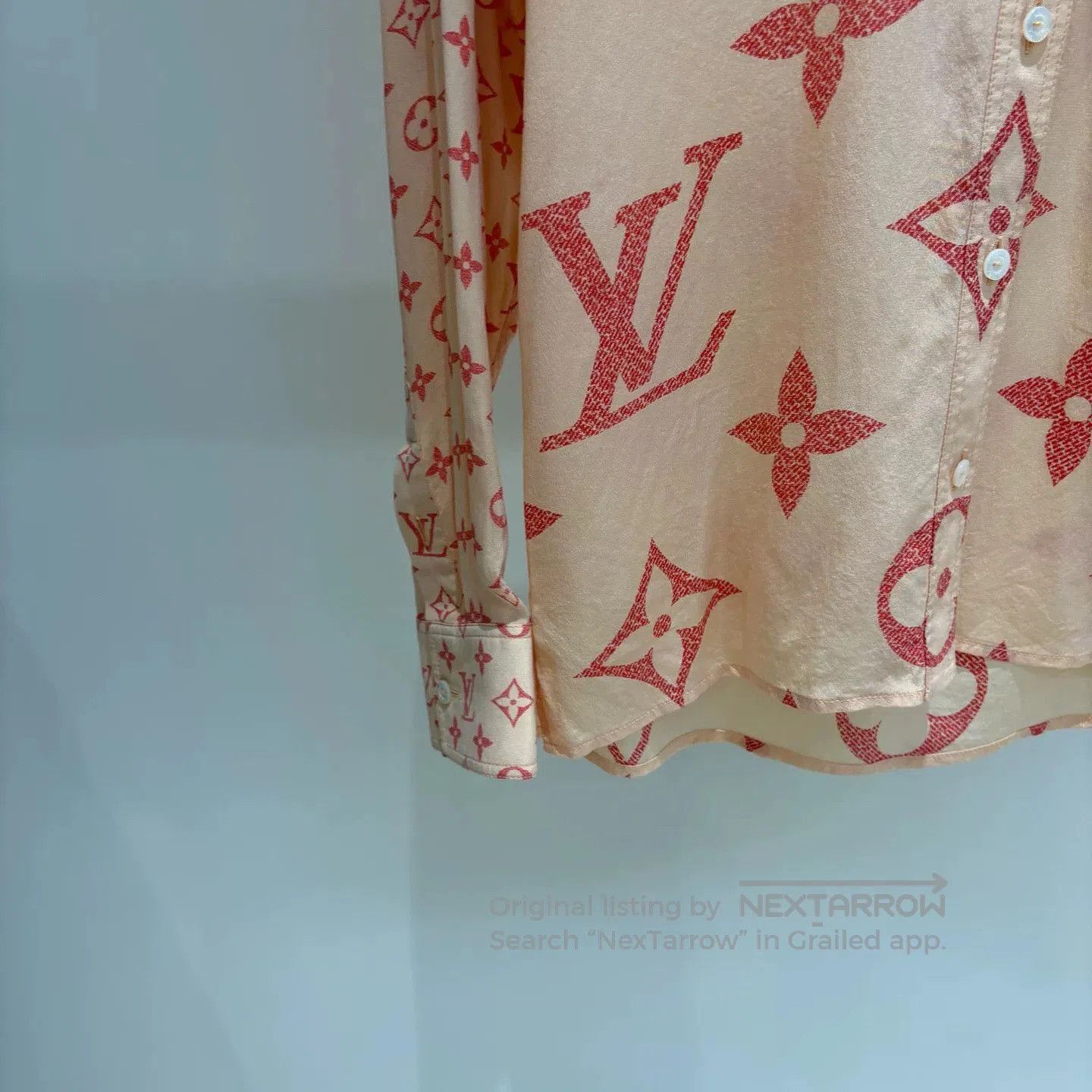 Louis Vuitton Louis Vuitton Silk Monogram Shirt. Size US XS / EU 42 / 0 - 5 Thumbnail