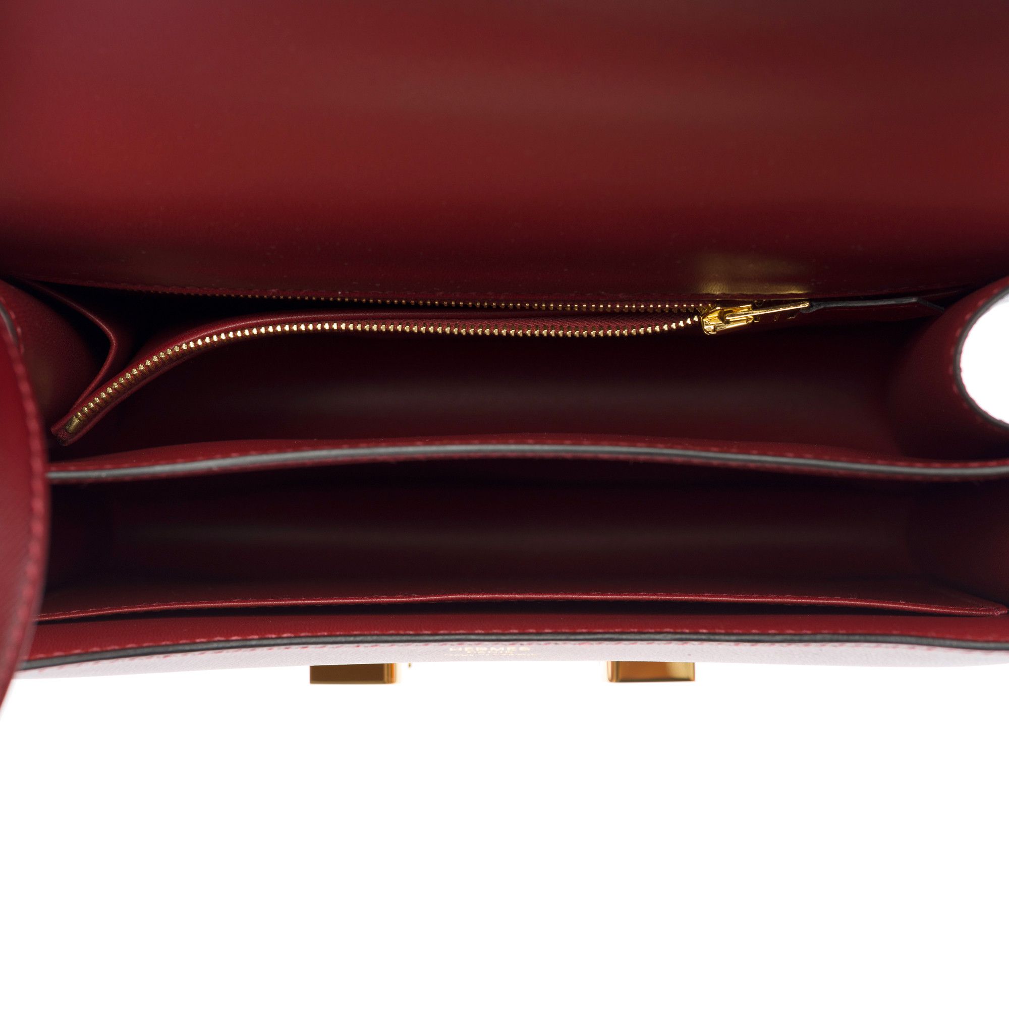 Hermes Hermes Constance in Red Leather Size ONE SIZE - 8 Thumbnail