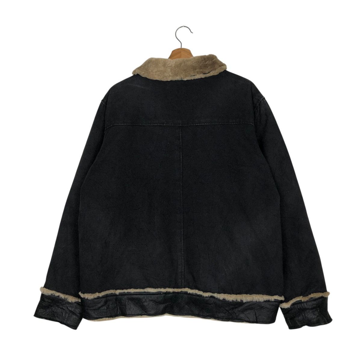 Beams Japan 🔥VINTAGE CHORE JACKET BEAMS MINK FUR BLANKET ISSEY MIYAKE Size US L / EU 52-54 / 3 - 10 Thumbnail