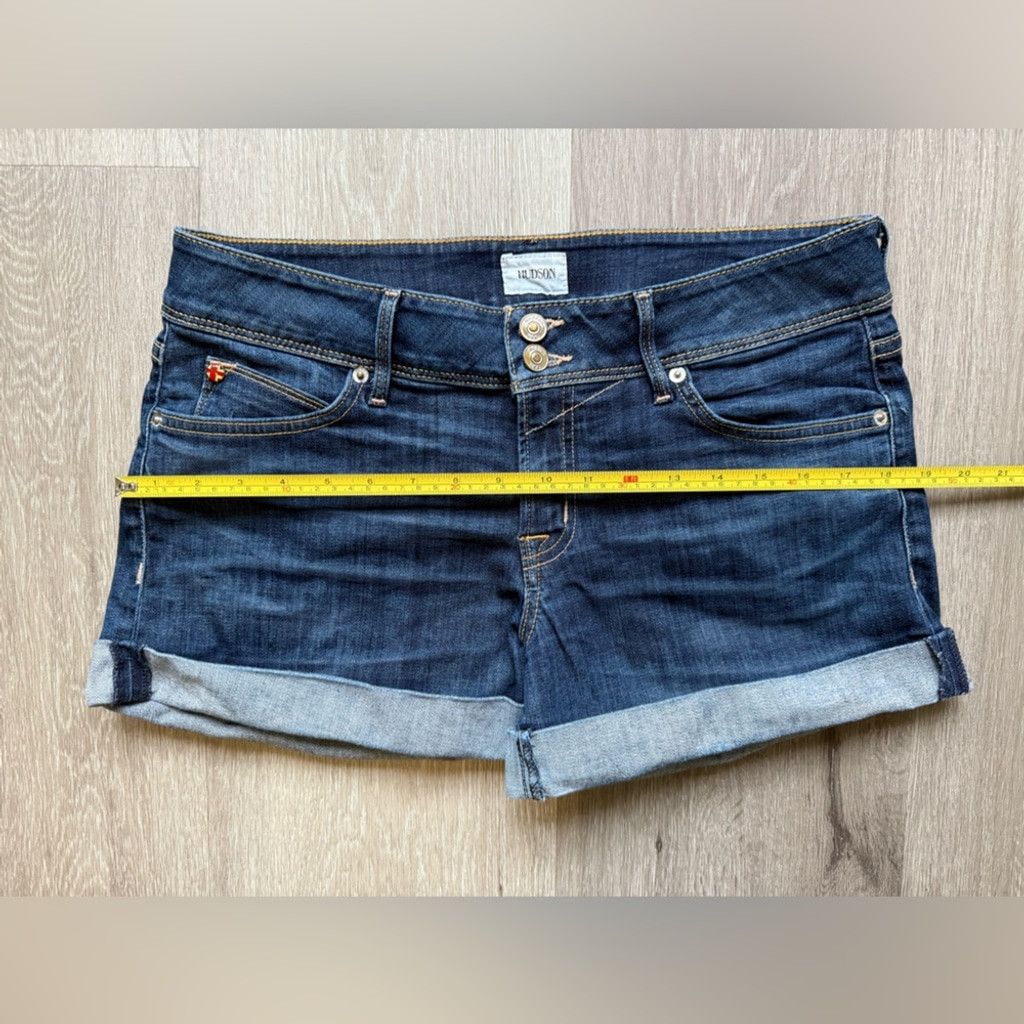 Hudson Hudson Jeans Blue Jean Shorts Classic Style Size 29" - 4 Thumbnail