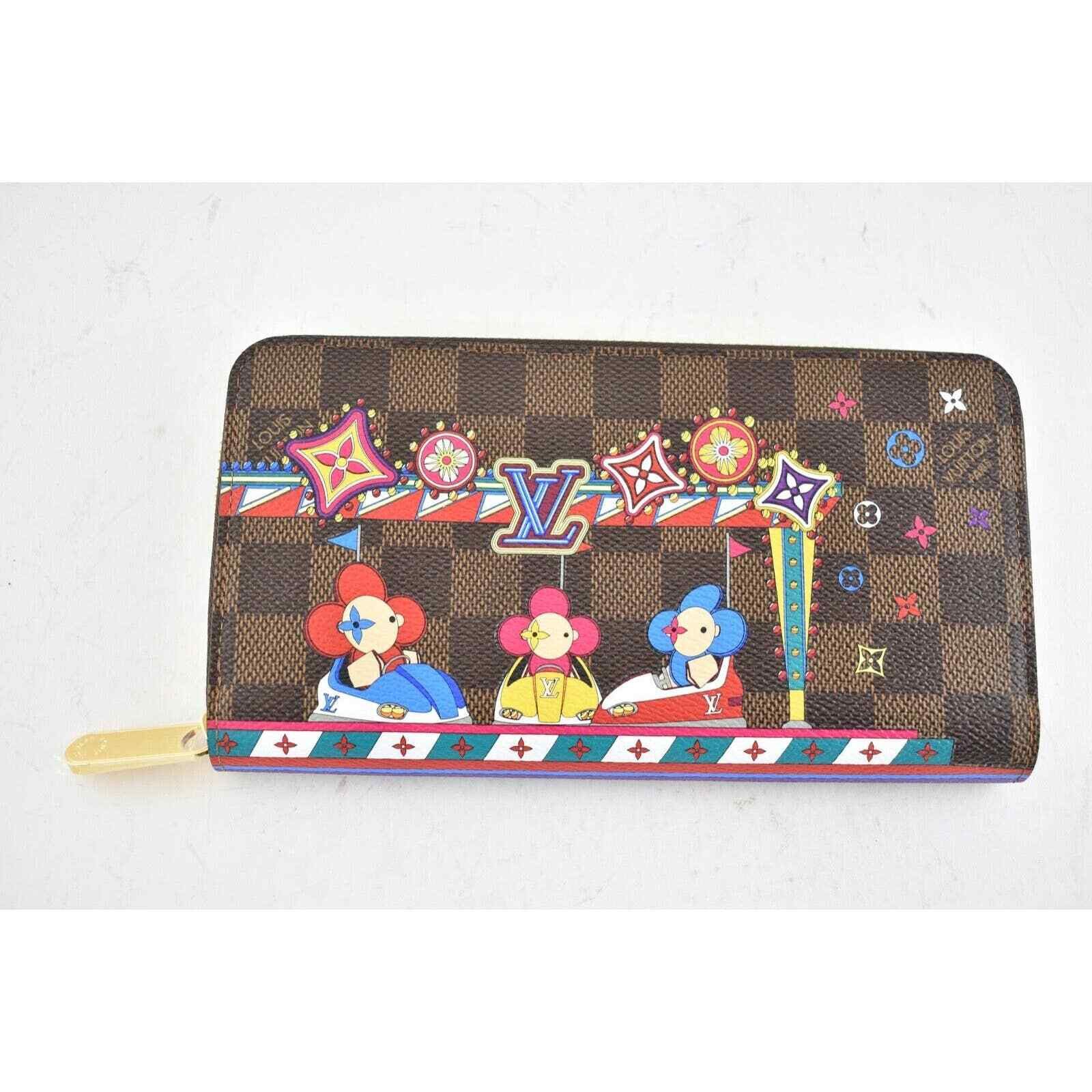 Louis Vuitton Louis Vuitton Vivienne Damier Ebene Purse Zippy Wallet Size ONE SIZE - 2 Thumbnail