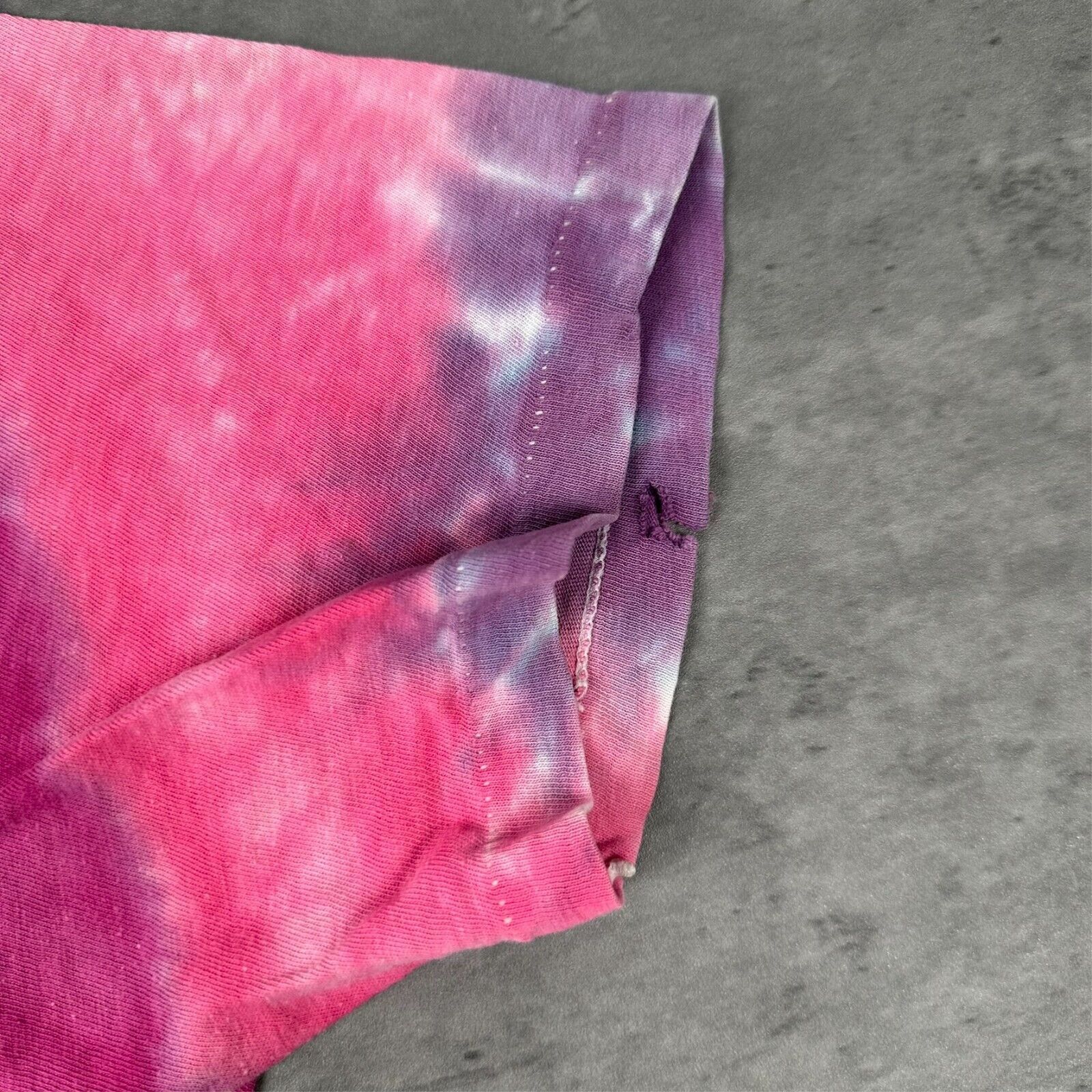 Vintage Vintage Screen Stars Pink Orange Tie Dye Swirl T Shirt Size US M / EU 48-50 / 2 - 4 Thumbnail