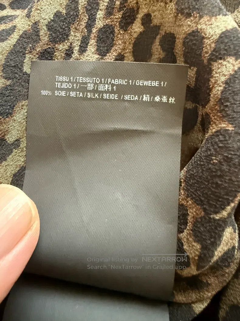 Saint Laurent Paris Saint Laurent Paris size 38 Dark leopard print mulberry si Size US M / EU 48-50 / 2 - 6 Thumbnail