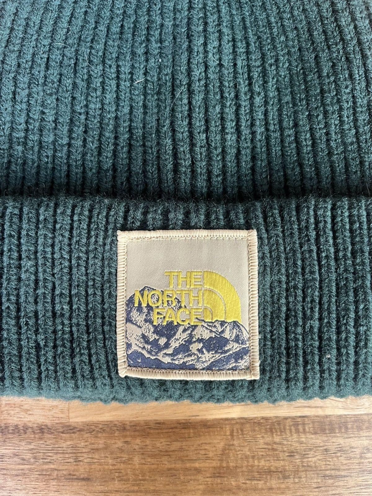 The North Face Green North Face Beanie Size ONE SIZE - 2 Thumbnail