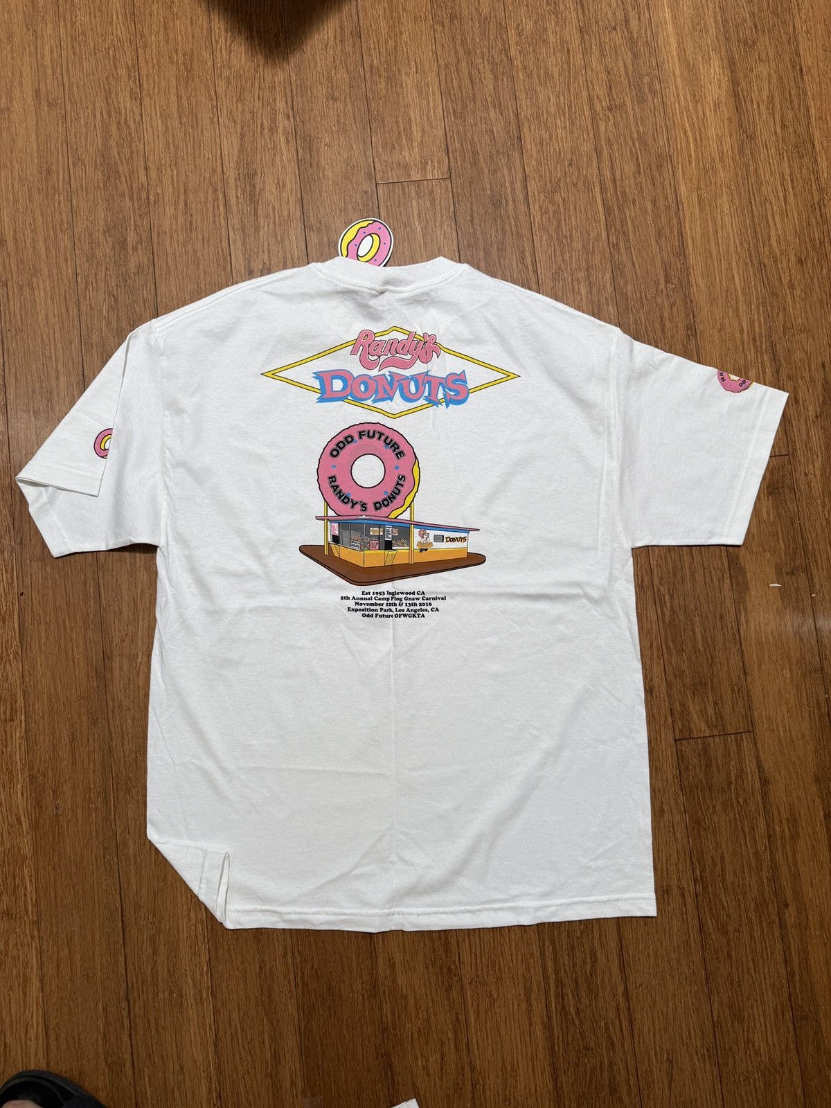 Golf Wang × Odd Future Odd Future / Randy’s Donuts LA XL tee Size US XL / EU 56 / 4 - 2 Thumbnail