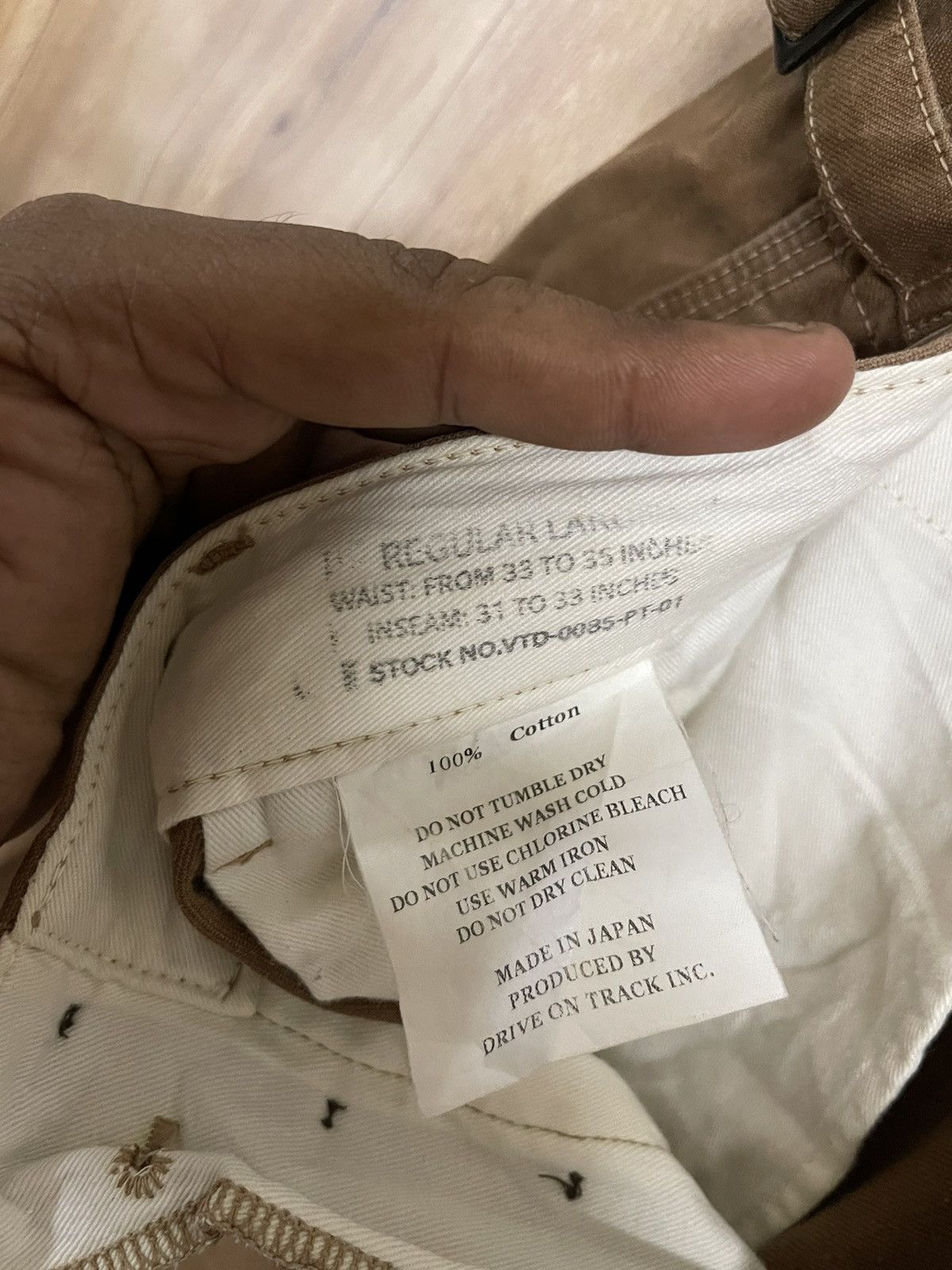 *A VONTADE × Japanese Brand Rare Military Pants W34 L42 by A Vontade Made in Japan Size US 34 / EU 50 - 6 Thumbnail