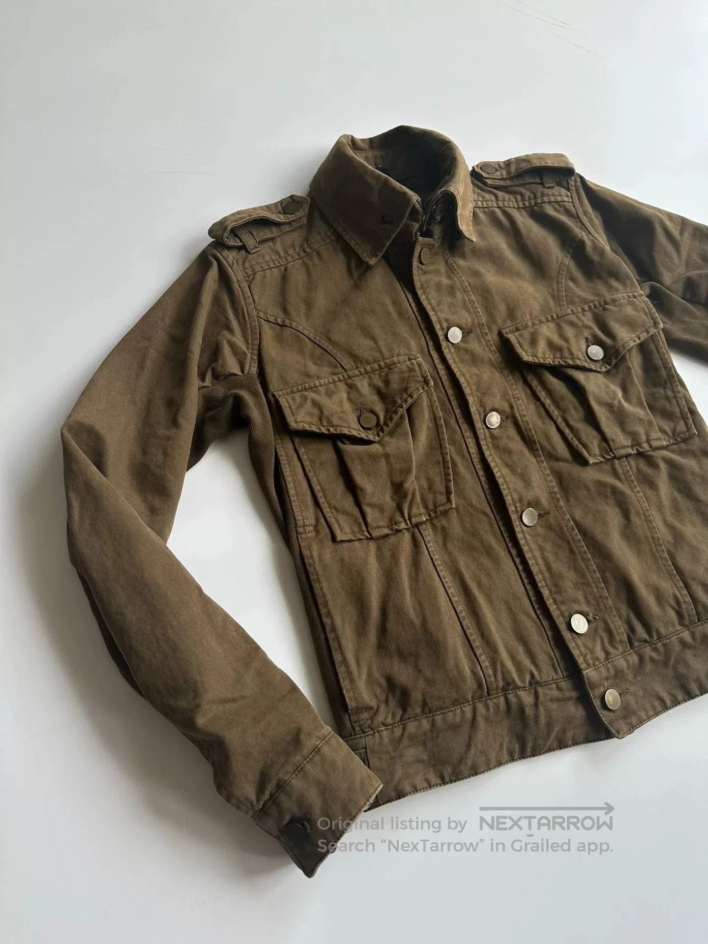VINNY's Vintage Italian Military Jacket for Sale. Size US S / EU 44-46 / 1 - 1 Thumbnail