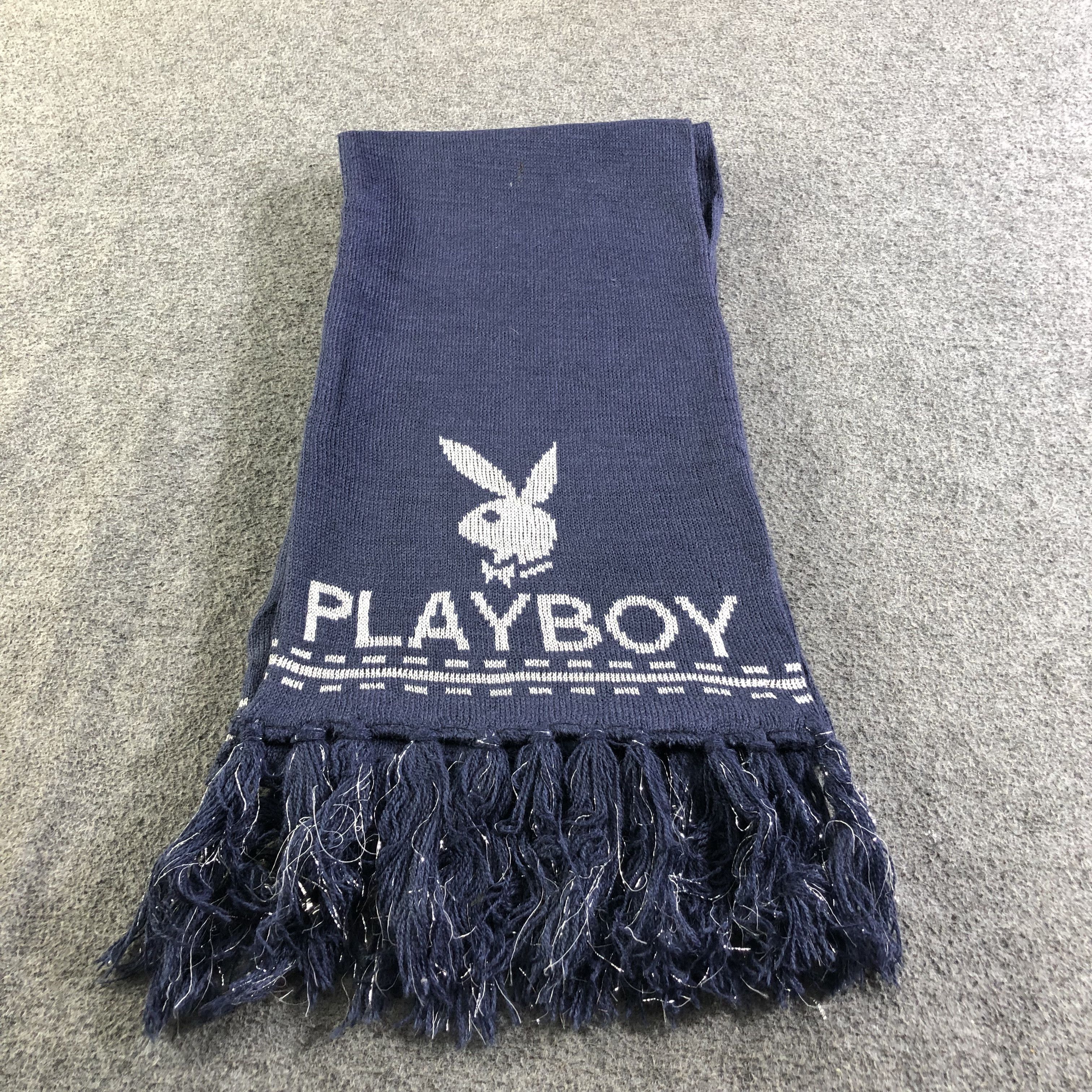 Playboy Playboy Big Logo Scarf Muffler Neckwear V2134 Size ONE SIZE - 1 Thumbnail