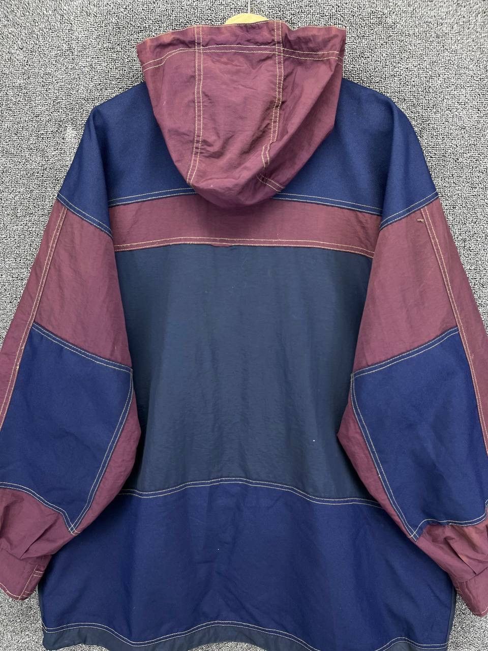 Columbia Vintage Columbia Rare Hooded Half Zipper Anorak Size US L / EU 52-54 / 3 - 9 Thumbnail