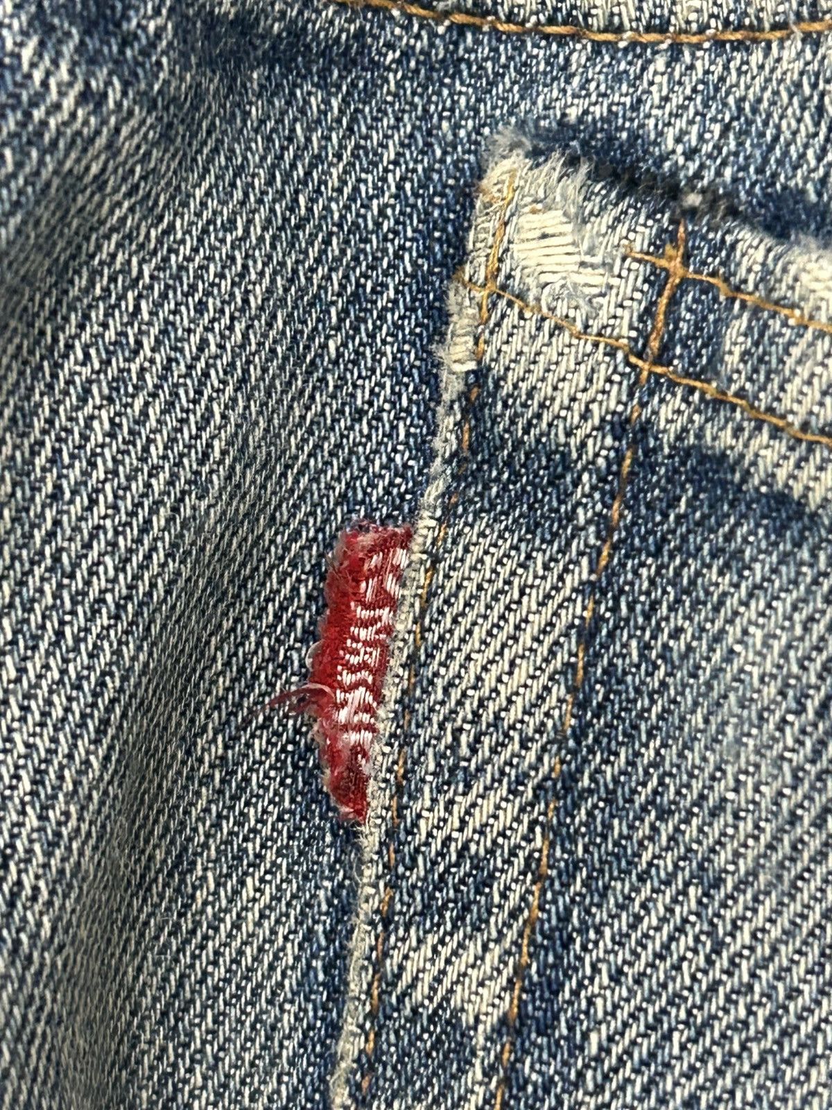 Le Grande Bleu (L.G.B.) Vintage Rna Jeans Mud Washed Dirty Distressed Jeans Size US 34 / EU 50 - 14 Thumbnail