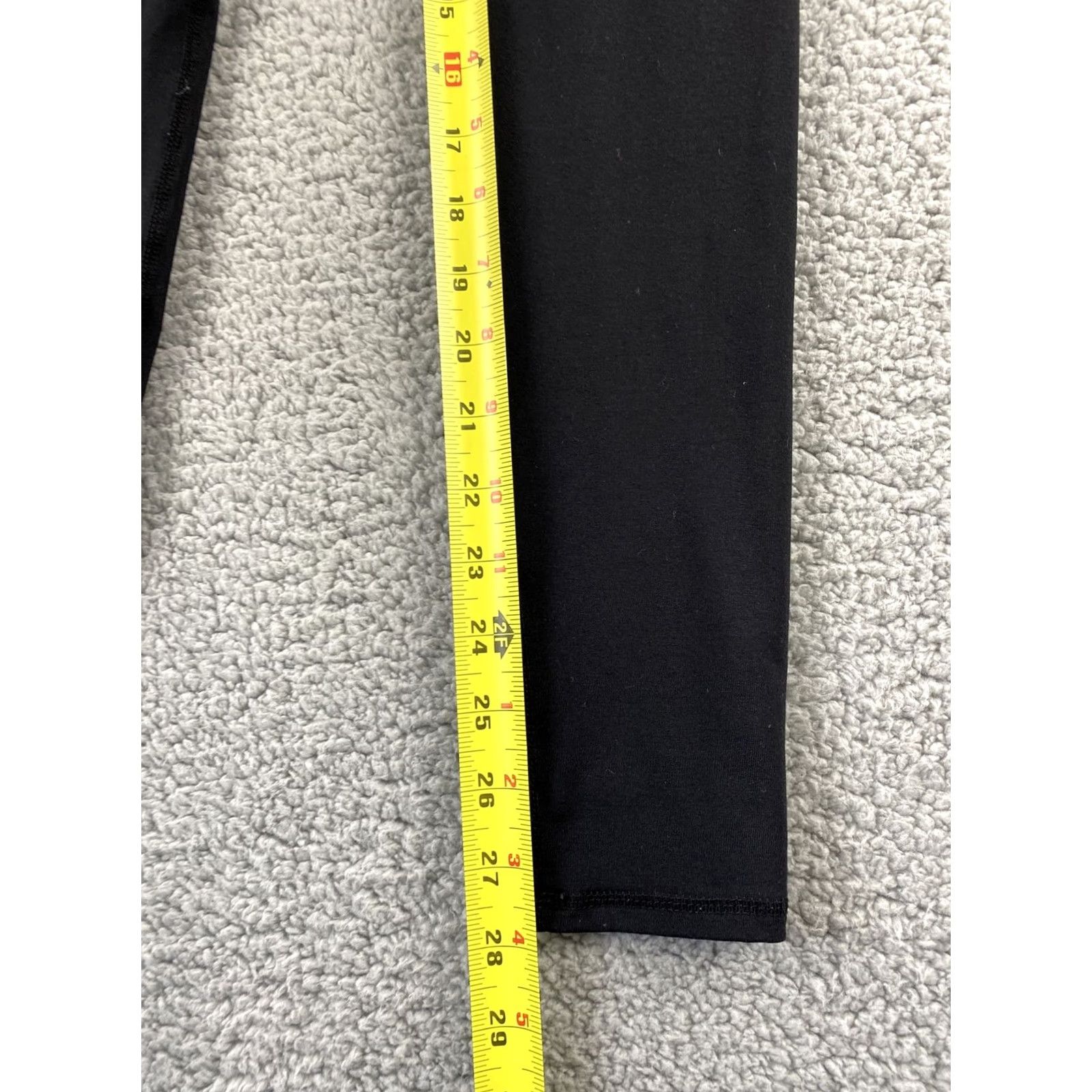 Gap Gap Leggings Women XS Black Full Length-28in Mid Rise Casual Shirt? Size 26" / US 2 / IT 38 - 4 Thumbnail