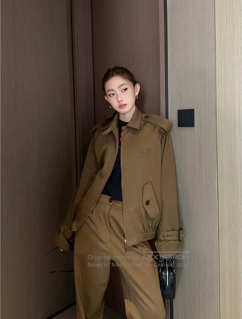 Miu Miu Miu Miu 36 Workwear jacket coat Size S / US 4 / IT 40 - 9 Thumbnail