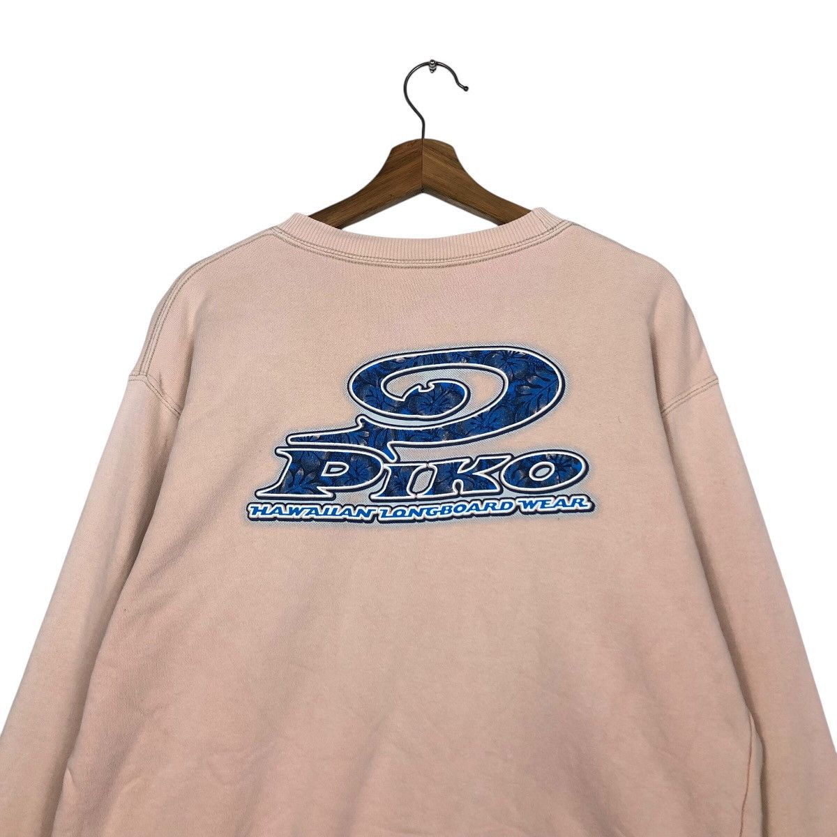 Japanese Brand × Vintage 📌Vintage Sweatshirt Crewneck Hawaiian Longboard Wear Piko Size US M / EU 48-50 / 2 - 10 Thumbnail
