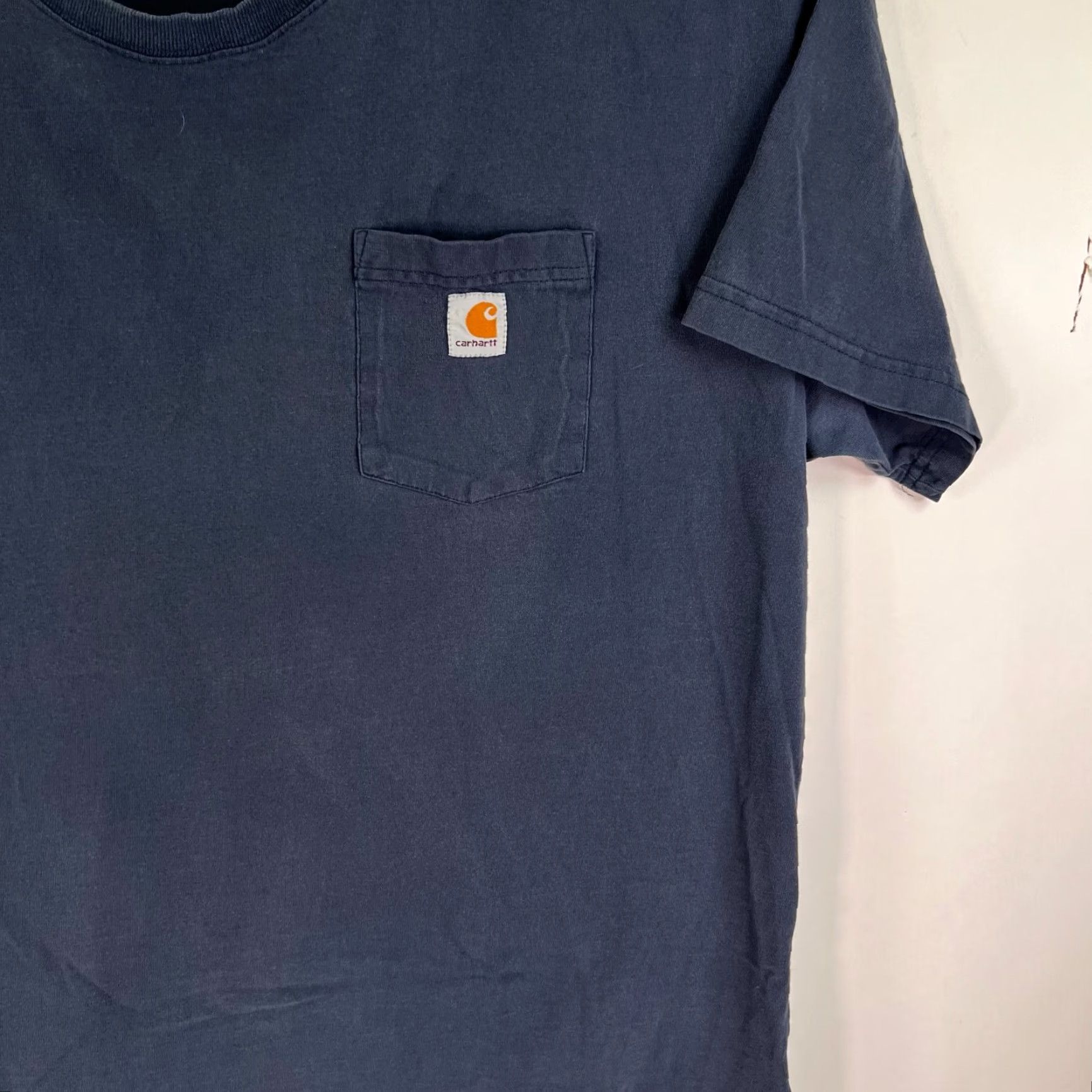 Carhartt Carhartt Original Fit K87 Pocket T Shirt Mens 2XL Blue Size US XXL / EU 58 / 5 - 2 Thumbnail