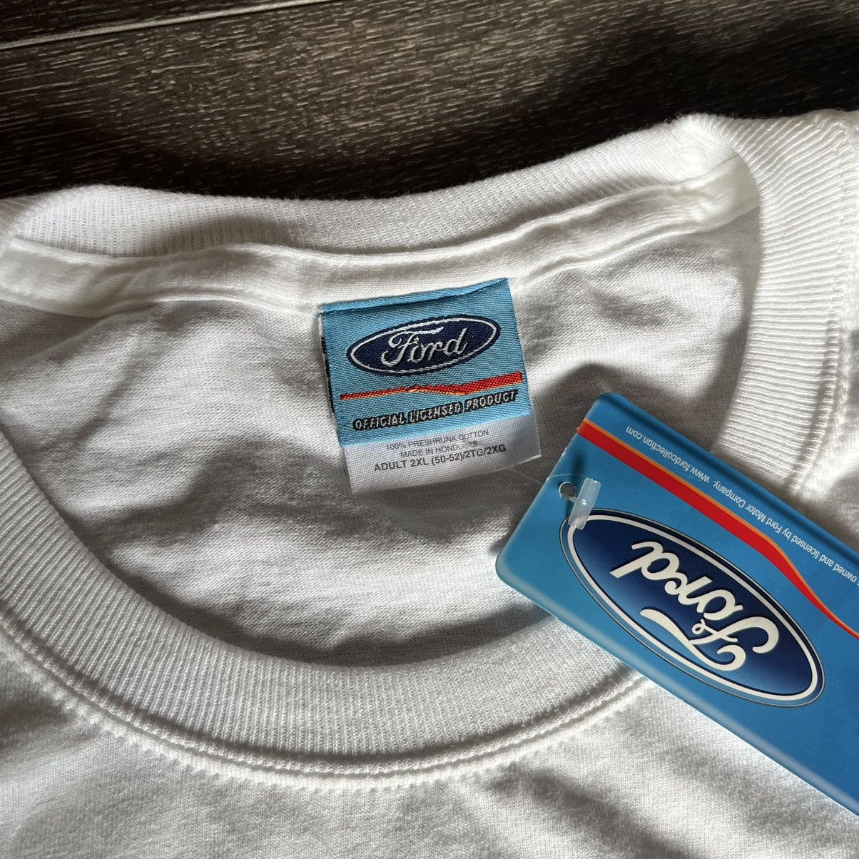 Ford New Vintage Y2K Lincoln Luxury Car Ford Emblem Logo T Shirt Size US XXL / EU 58 / 5 - 6 Thumbnail
