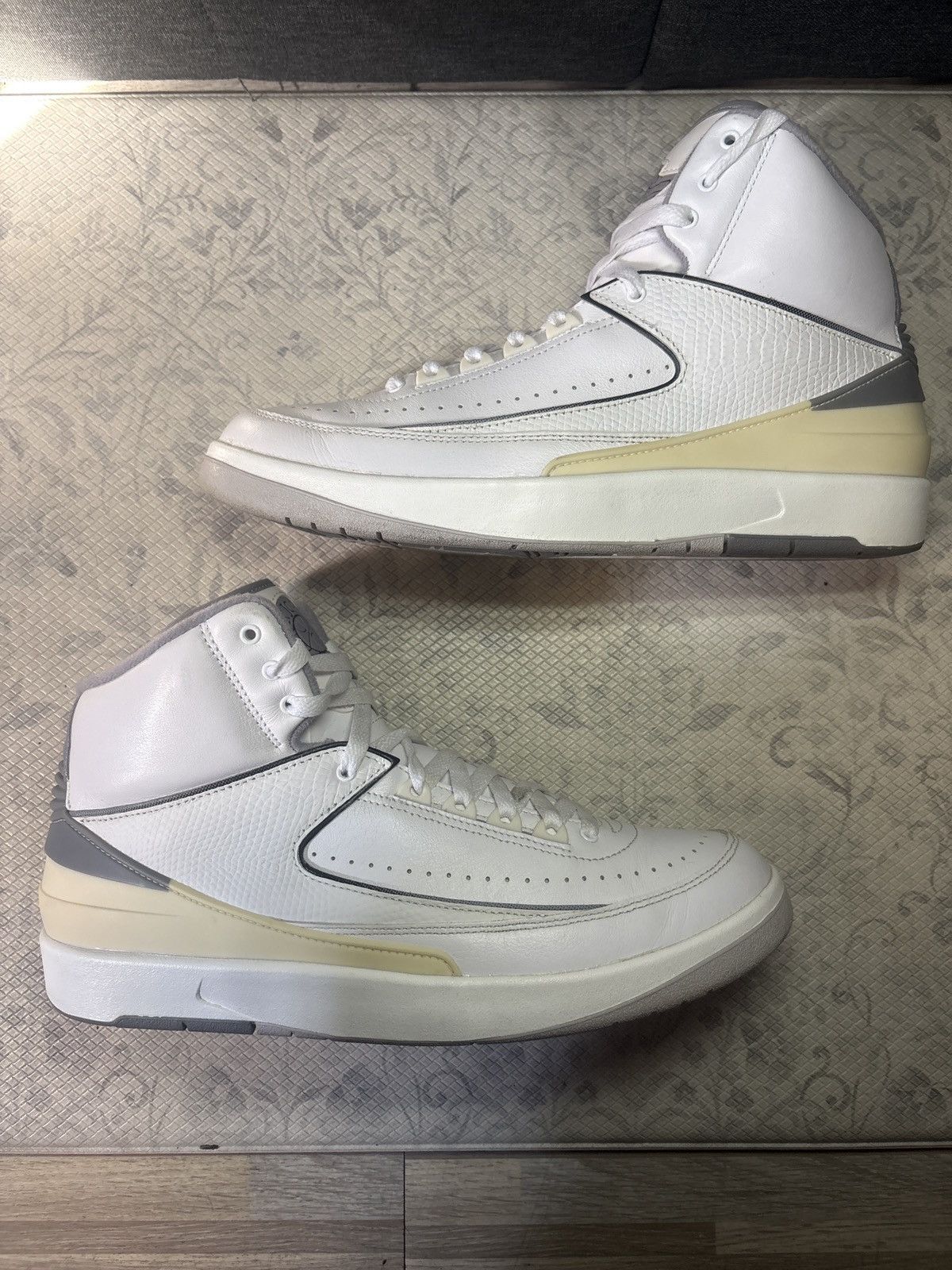 Jordan Brand Jordan 2 retro White cement Size US 11 / EU 44 - 4 Thumbnail