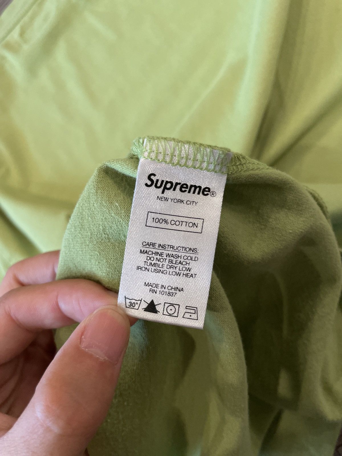 Supreme Supreme small box logo t-shirt Size US M / EU 48-50 / 2 - 6 Thumbnail