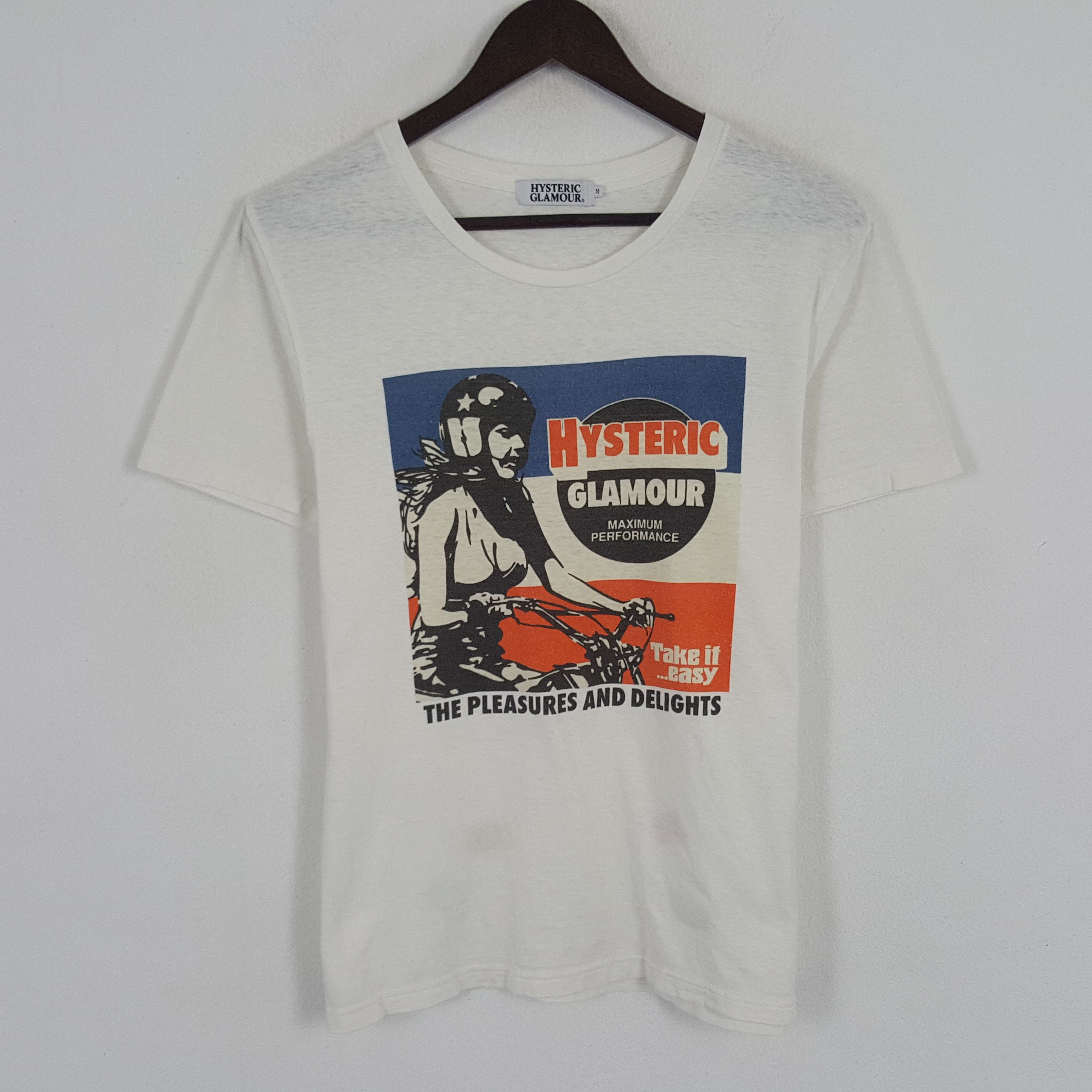 Hysteric Glamour Vintage Hysteric Glamour Cycling Tshirt Size US S / EU 44-46 / 1 - 1 Thumbnail