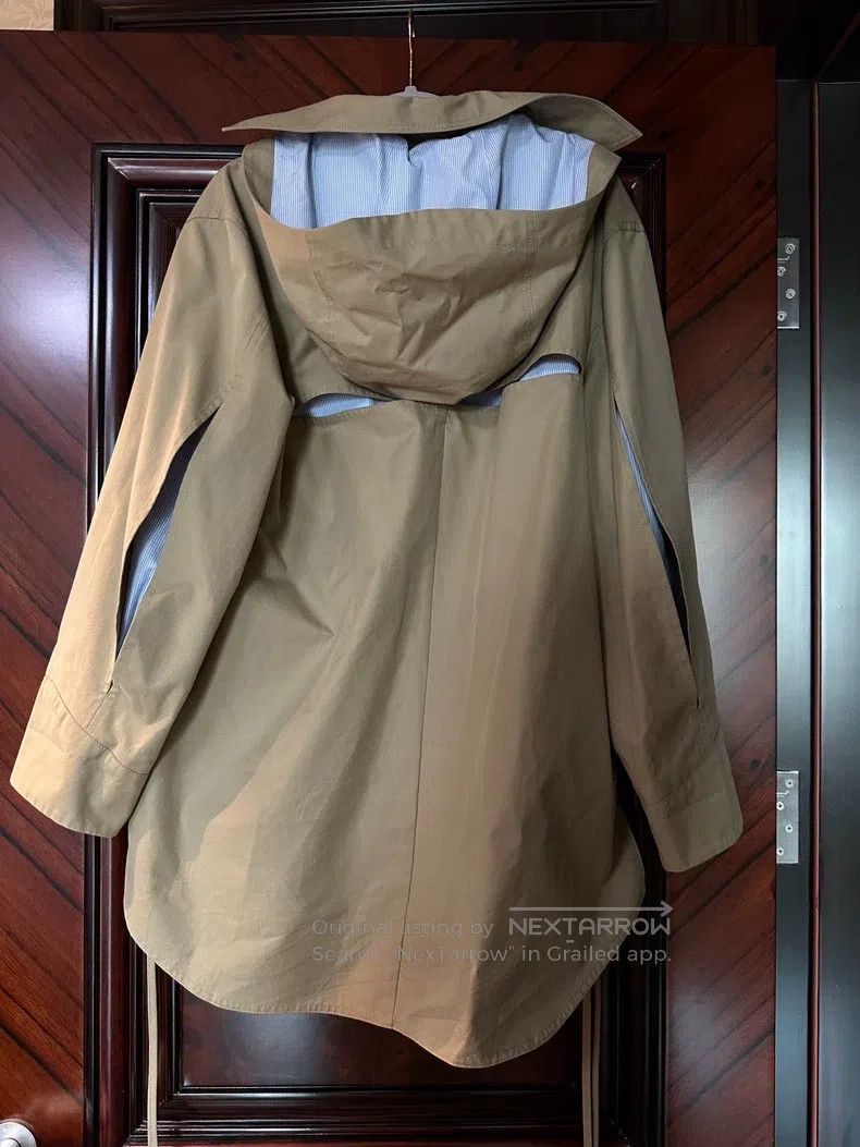 Loewe Loewe Cotton Military Style Hooded Parka Size XXS / US 00 / IT 34 - 7 Thumbnail