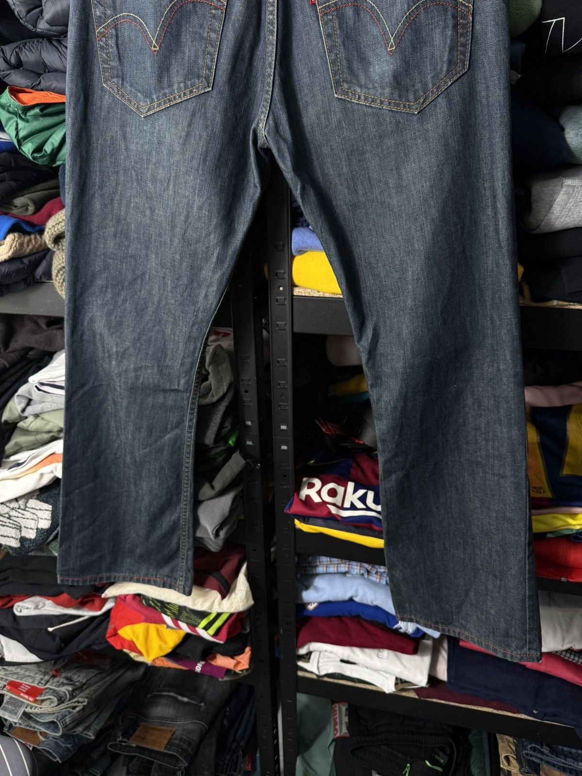 Levi's Vintage Clothing Levi’s 525 Bootcut Jeans Women W32 Vintage Y2K Blue Denim Size 32" / US 10 / IT 46 - 11 Thumbnail