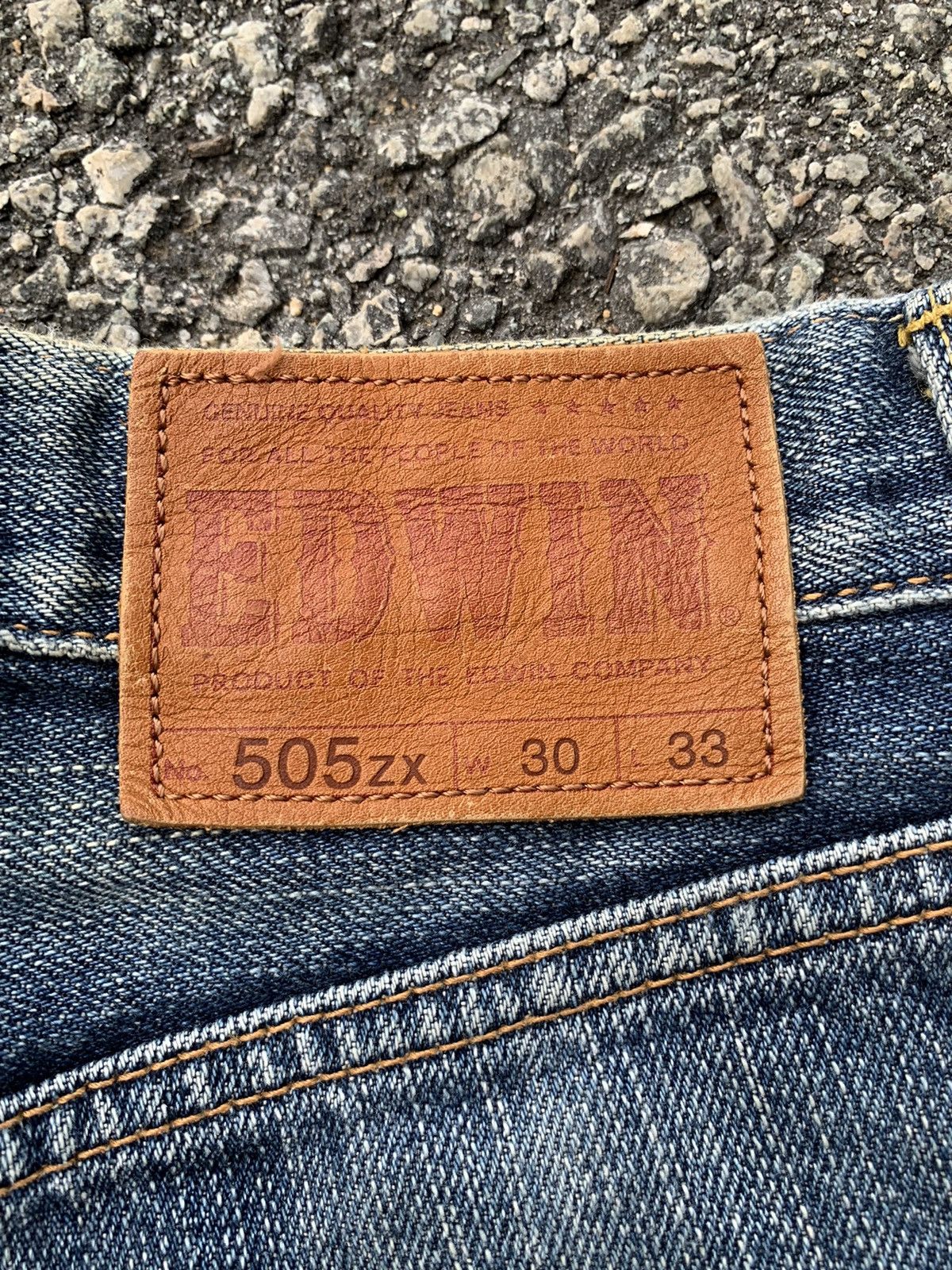 Edwin × If Six Was Nine × Kapital Vintage Edwin 505ZX Redline Selvedge distressed denim Size US 30 / EU 46 - 10 Thumbnail