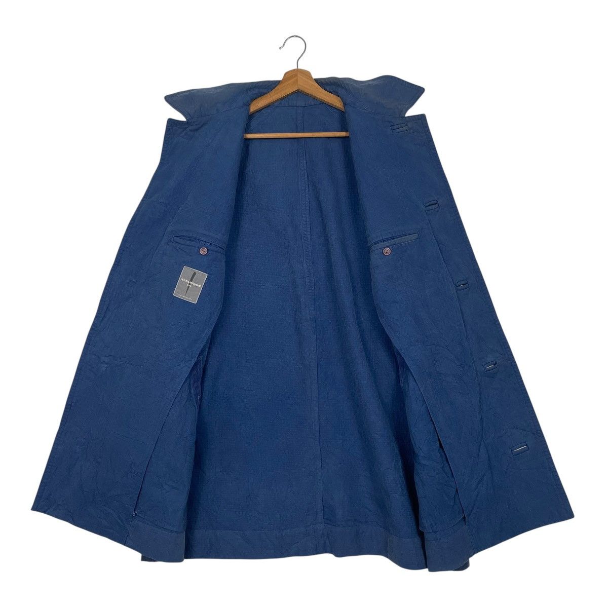 Issey Miyake Vintage 80s Issey Miyake Duck Canvas Jacket Size US L / EU 52-54 / 3 - 11 Thumbnail