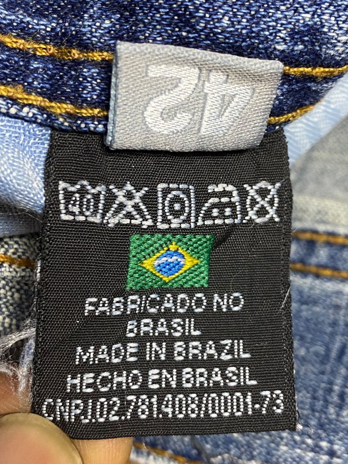 14th Addiction Rare R119 Multi Pocket Rusty Jeans Size US 32 / EU 48 - 18 Thumbnail