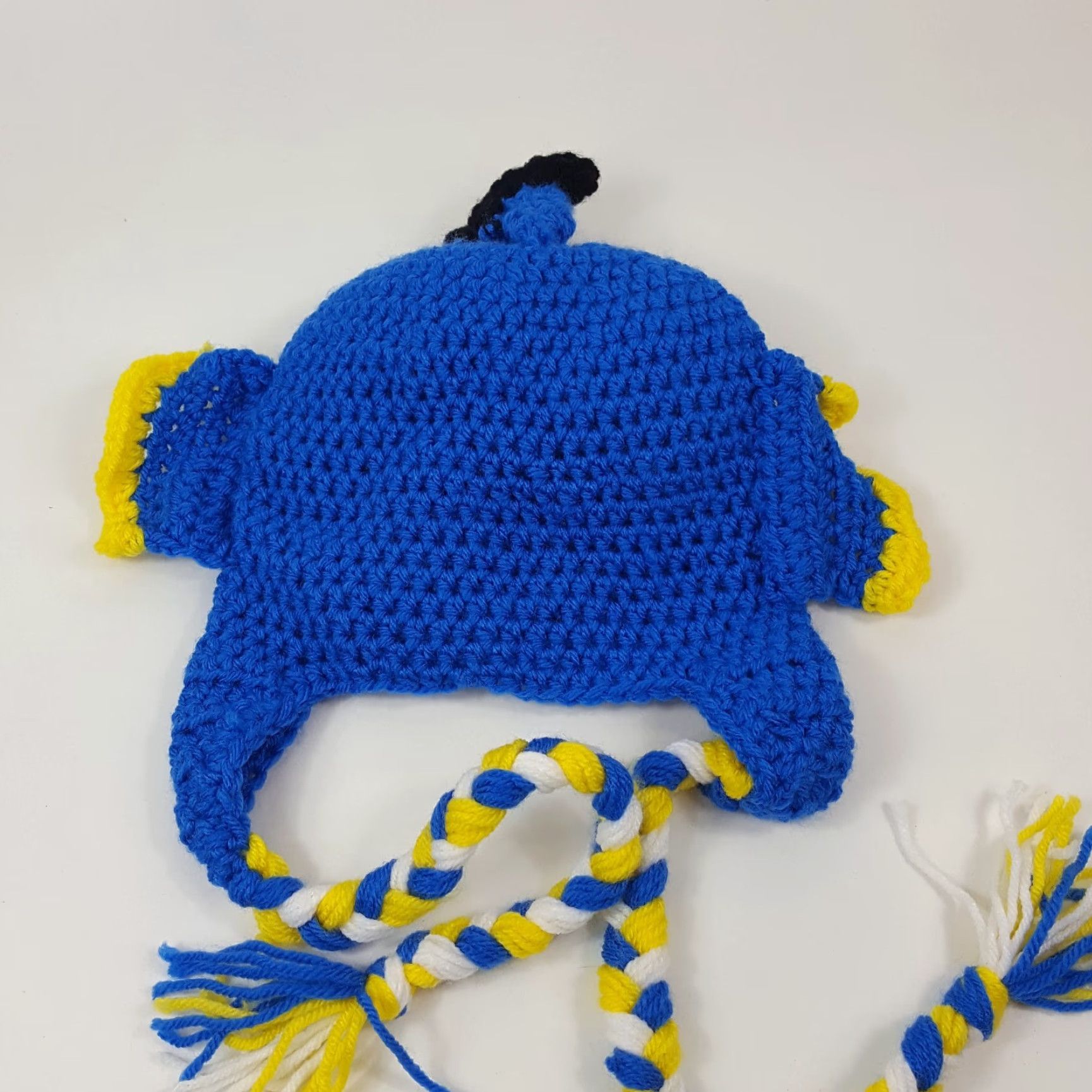 Disney VINTAGE Disney Finding Nemo Dory Knit Beanie - Unisex Adults One Size Winter Hat Cap - Blue - 90s Retro Movie Sports Winter Knit Cap Size ONE SIZE - 5 Thumbnail