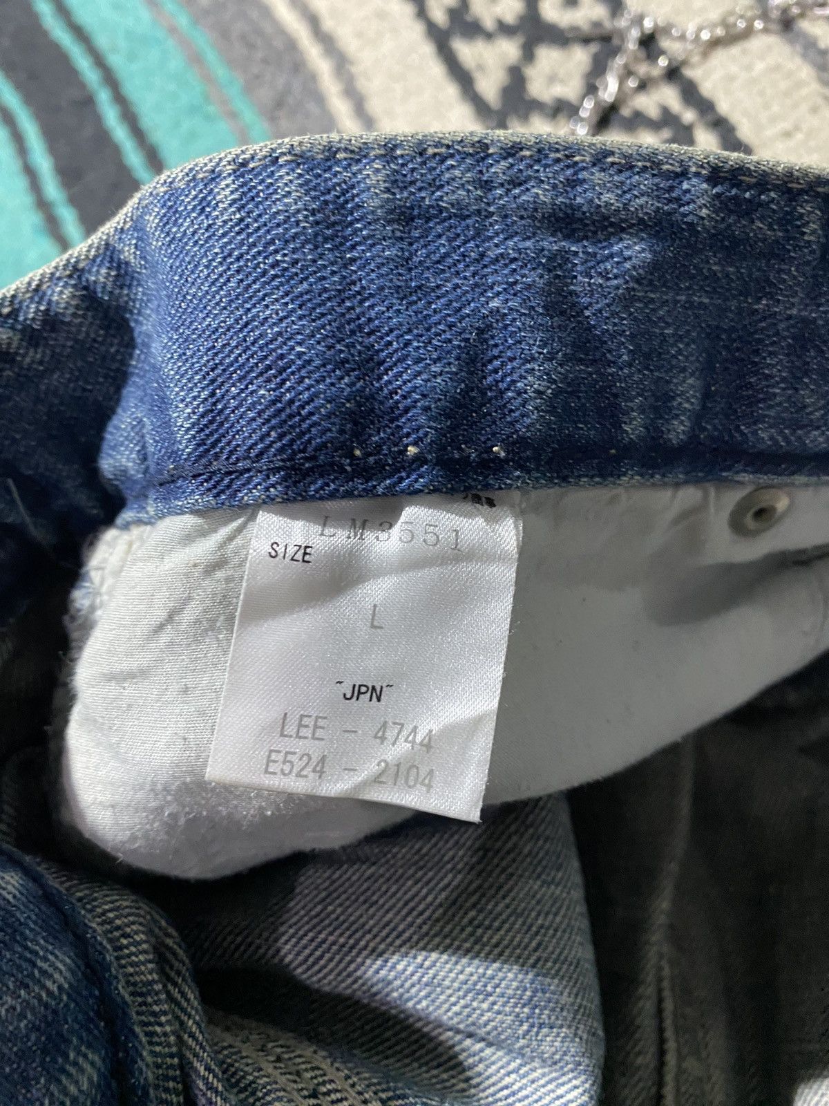 If Six Was Nine × Japanese Brand × Le Grande Bleu (L.G.B.) 2000s - LeeRiders Bushwackers Distressed Flare Denim Size US 32 / EU 48 - 9 Thumbnail