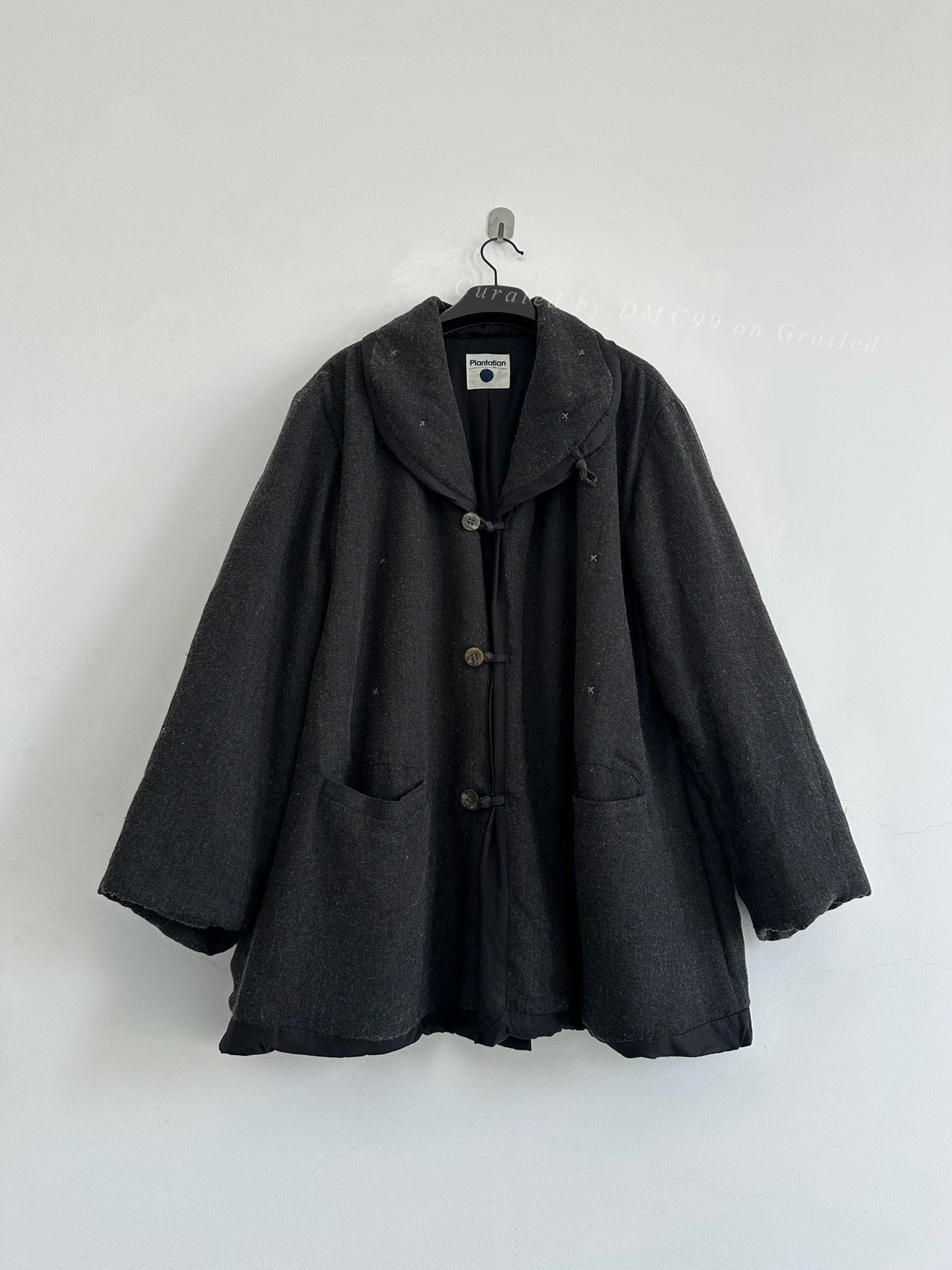 Issey Miyake Issey Miyake 1995 Plantation Wool Coat Size US M / EU 48-50 / 2 - 1 Thumbnail