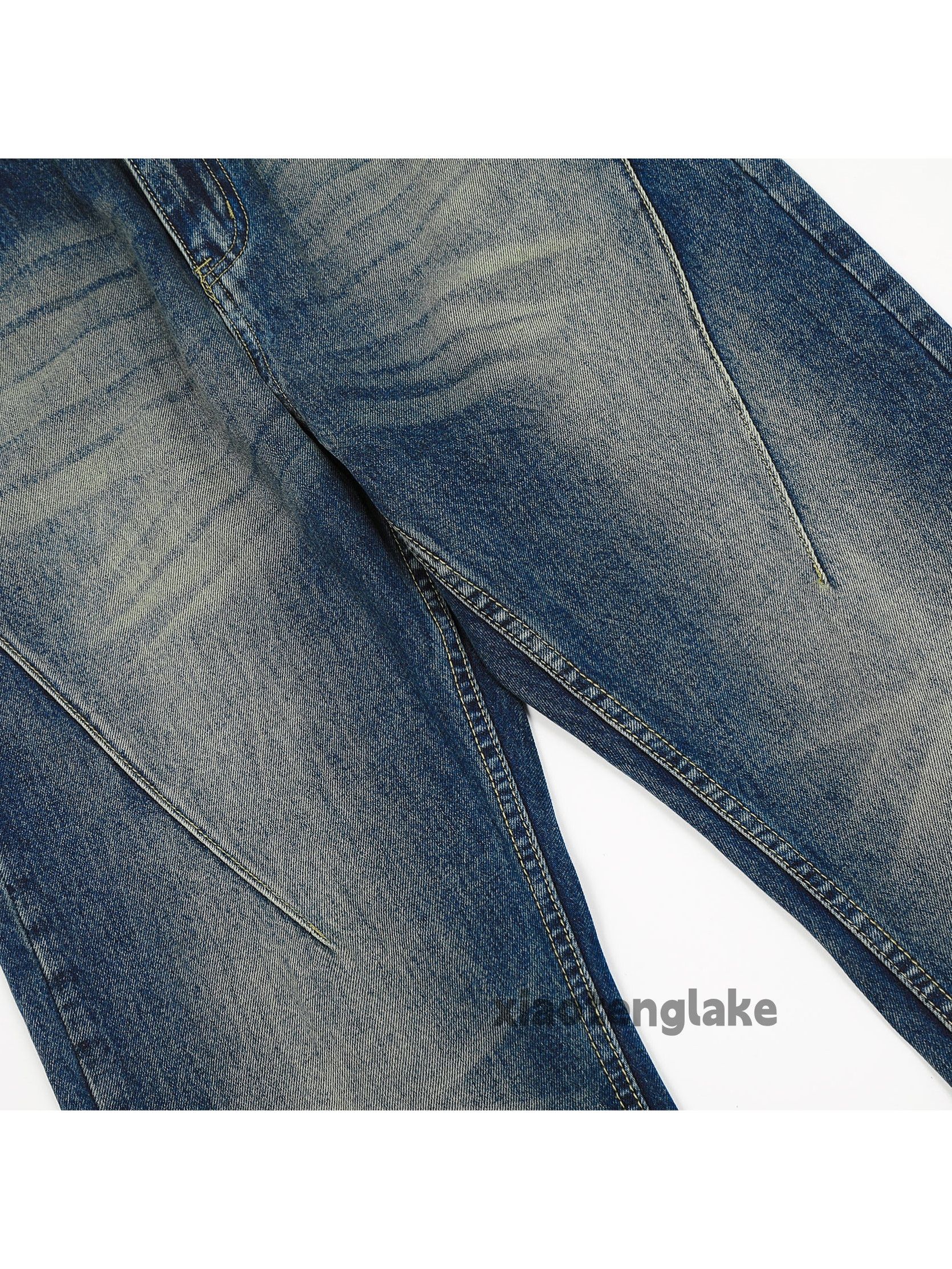 Jean × Vintage washed faded cleanfit yuppie bootcut flared jeans Size US 32 / EU 48 - 2 Thumbnail
