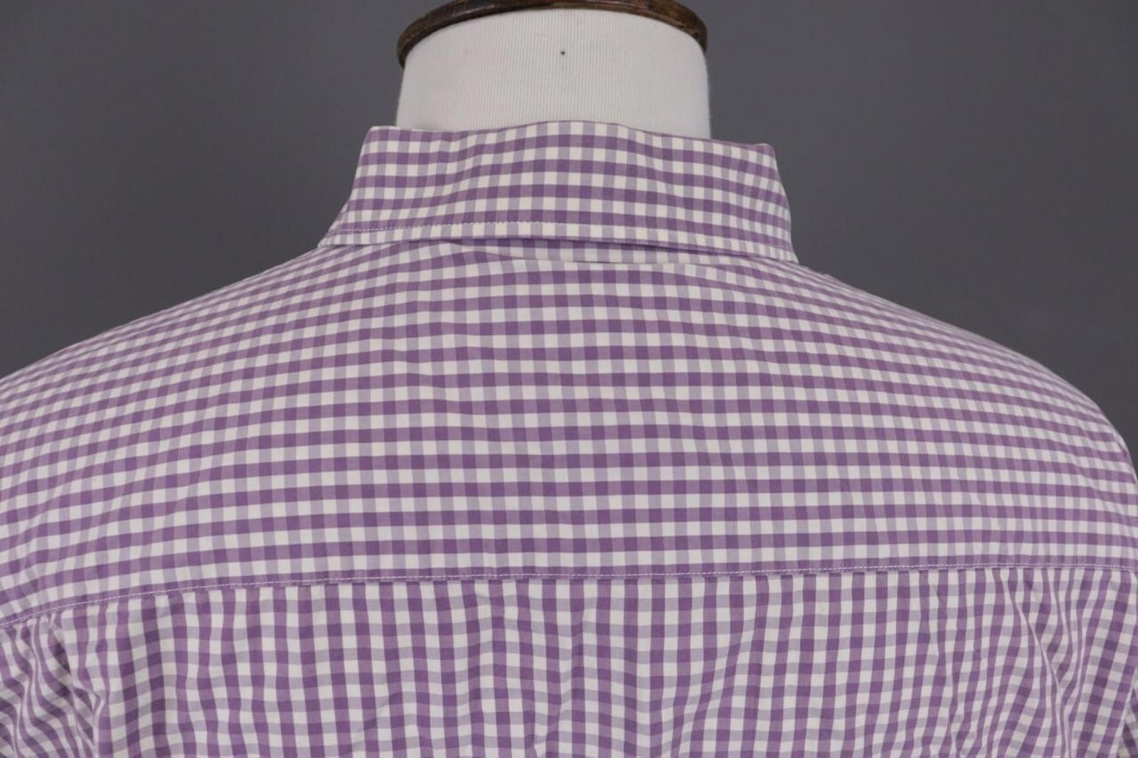La Martina La Marina Buenos Aires Purple Check Shirt Size 3XL Size US XXL / EU 58 / 5 - 12 Thumbnail