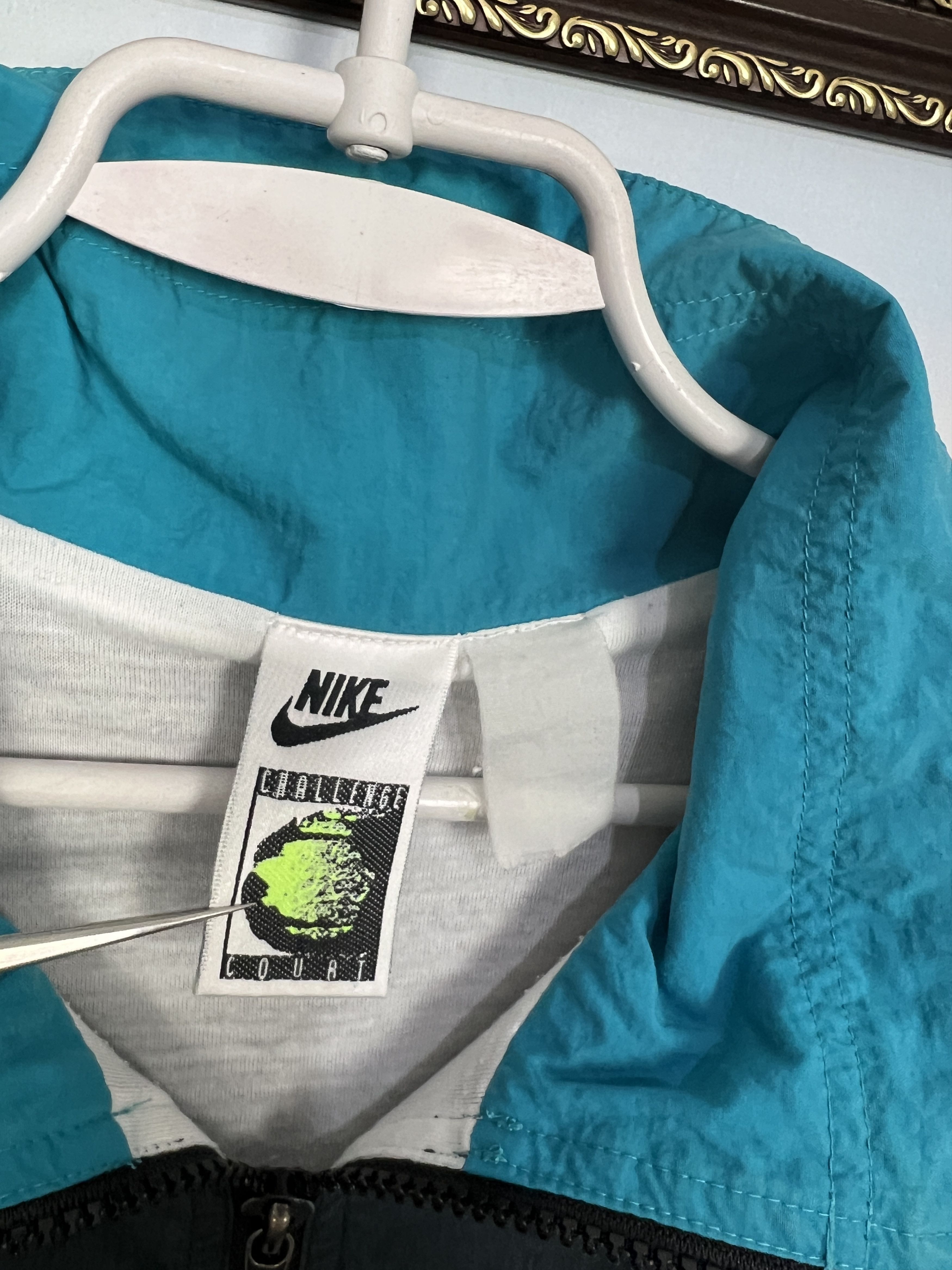 Nike Vintage 90's Nike Court Andre Agassi Tennis Jacket Track Size US XL / EU 56 / 4 - 8 Thumbnail