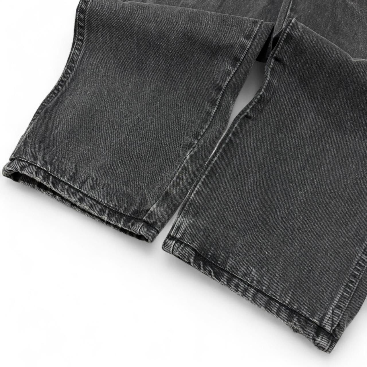 Wrangler Vintage Wrangler Faded Grey Relaxed Fit Denim Jeans Size US 37 - 2 Thumbnail
