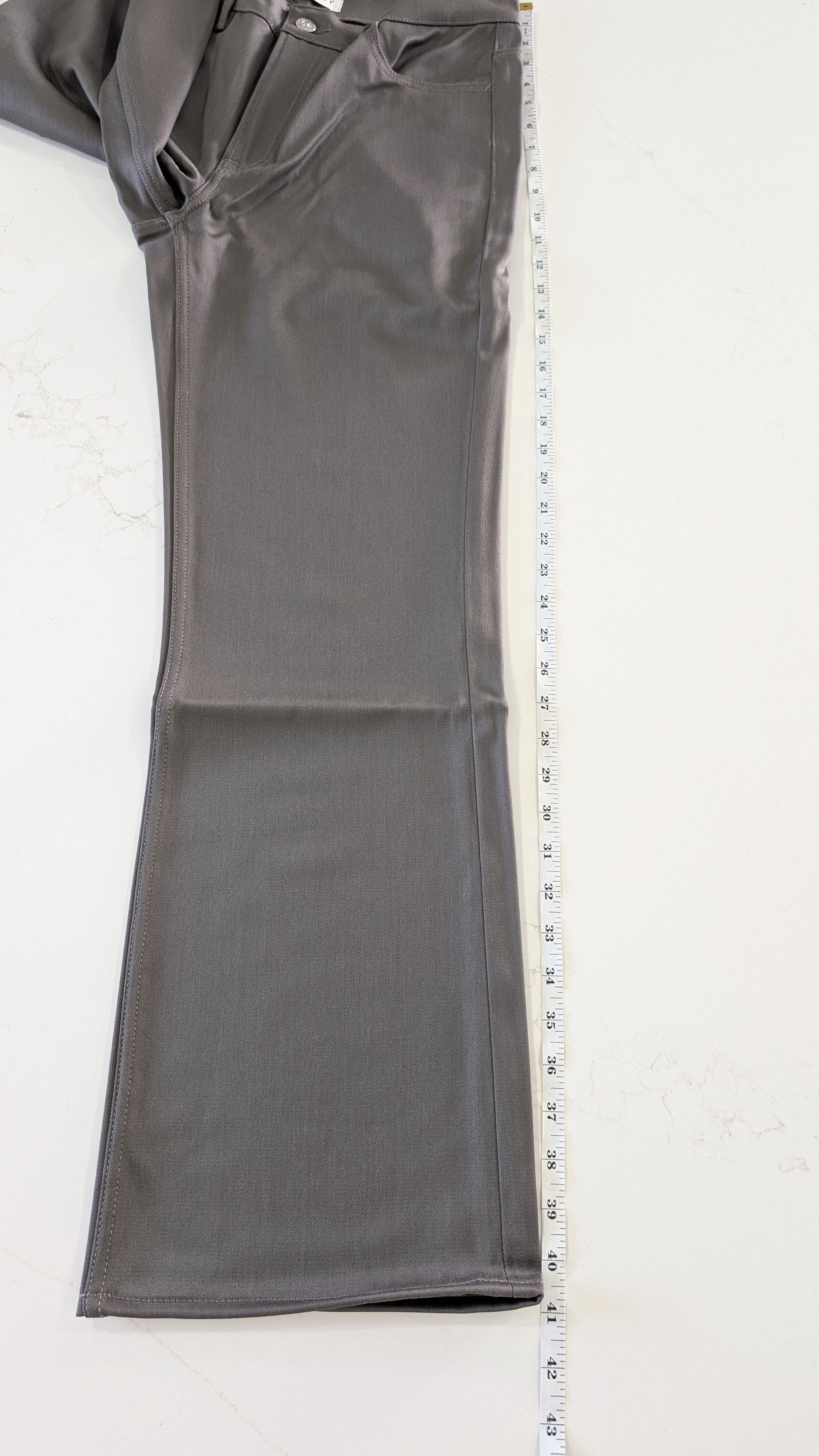 OUR LEGACY 70s Cut Mole Grey Exquisite Wool Trousers 30