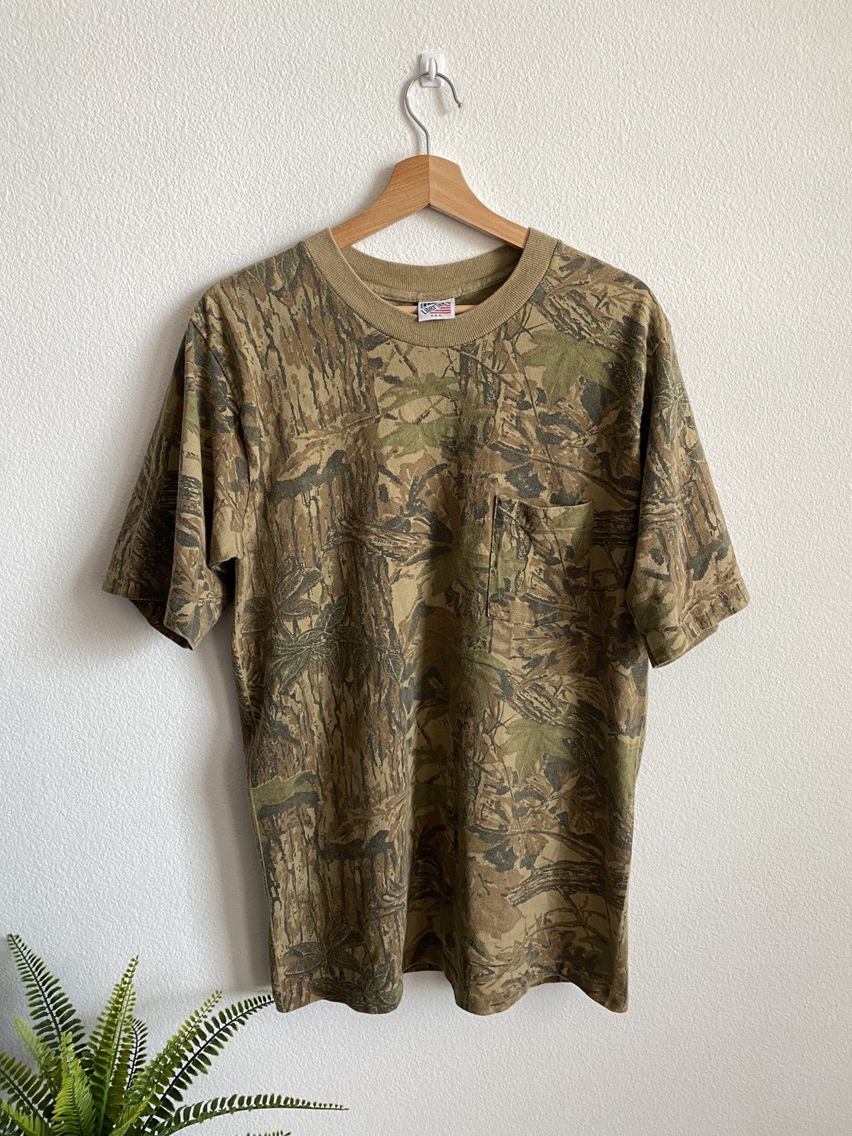 Realtree Vintage 90s Real Tree Camo Single Stitch Tee Size US M / EU 48-50 / 2 - 1 Thumbnail