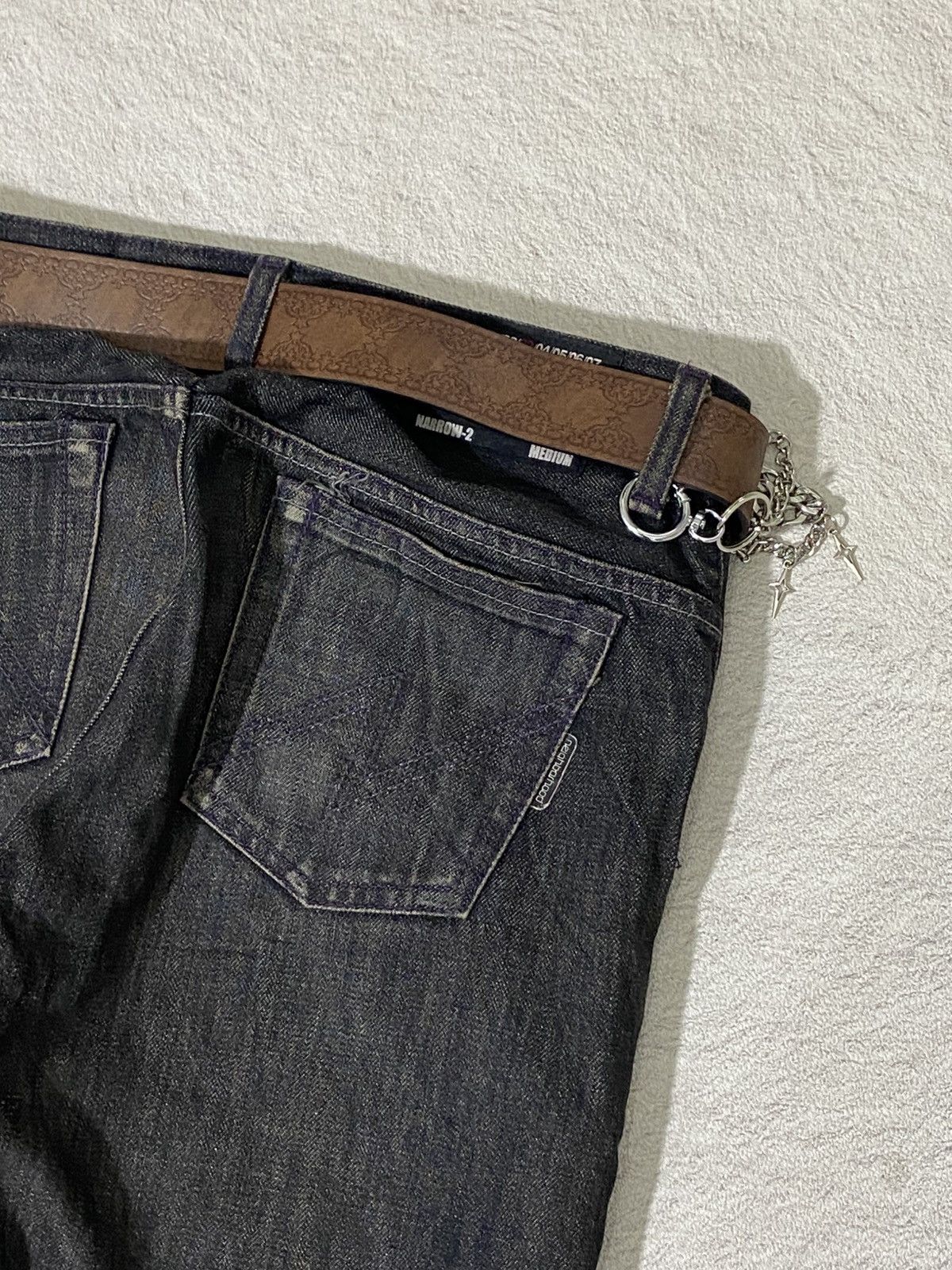 Neighborhood SICK 💸Neighborhood 03 Wash Black Selvedge Jeans Size US 31 - 5 Thumbnail