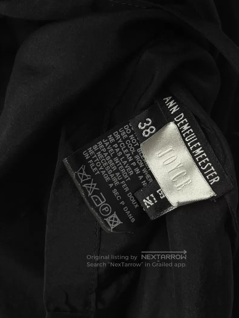 Ann Demeulemeester Ann Demeulemeester Spring/Summer Full Silk Twisted Tie To Size XS / US 0-2 / IT 36-38 - 9 Thumbnail