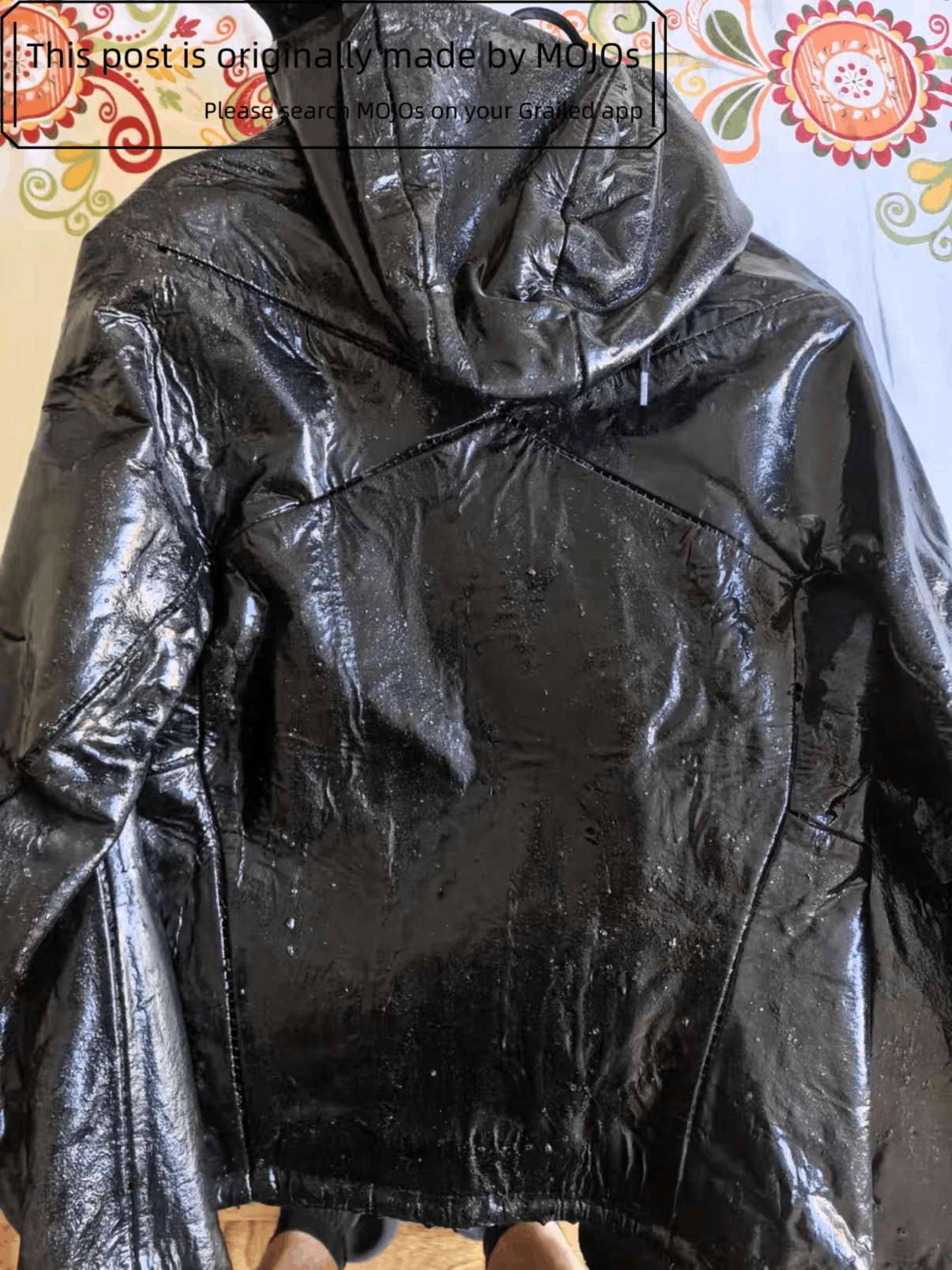Boris Bidjan Saberi Boris Bidjan Saberi Waxed Leather Jacket mojos2124110 Size US M / EU 48-50 / 2 - 4 Thumbnail