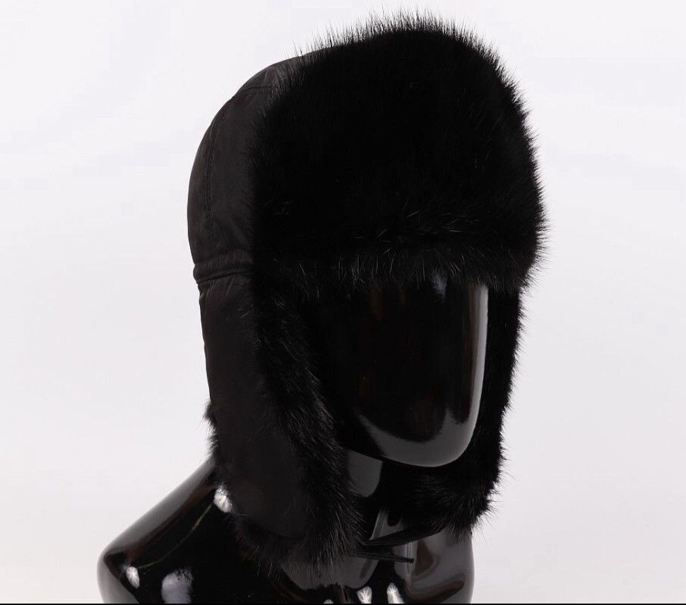 Prada Prada Fur Nylon Hat Size ONE SIZE - 1 Thumbnail