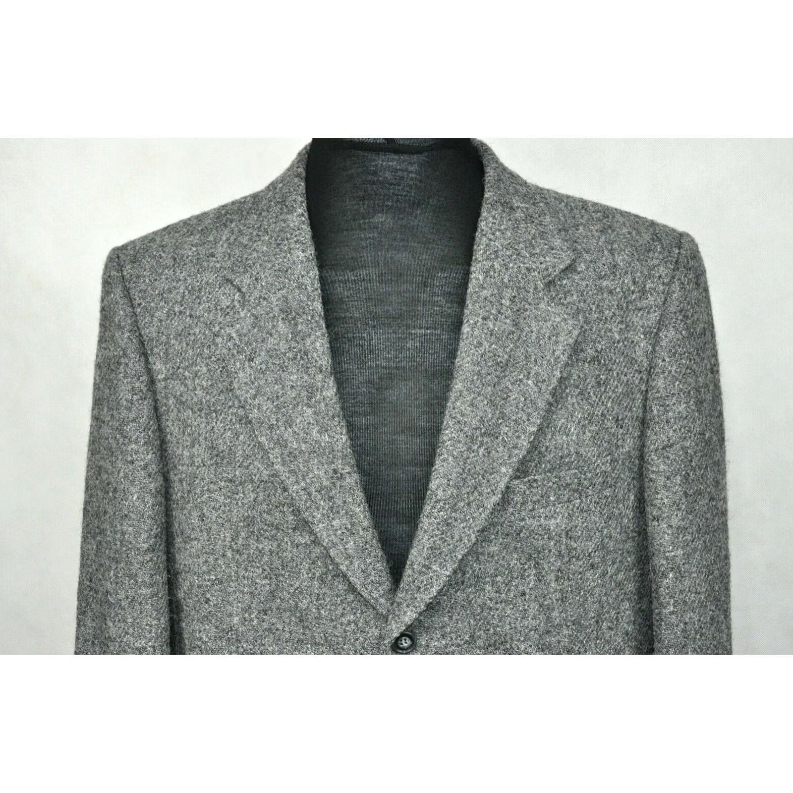Harris Tweed VINTAGE Harris Tweed Baumler Wool Blazer Jacket Gray Size EU 50 Men Size 50R - 2 Thumbnail